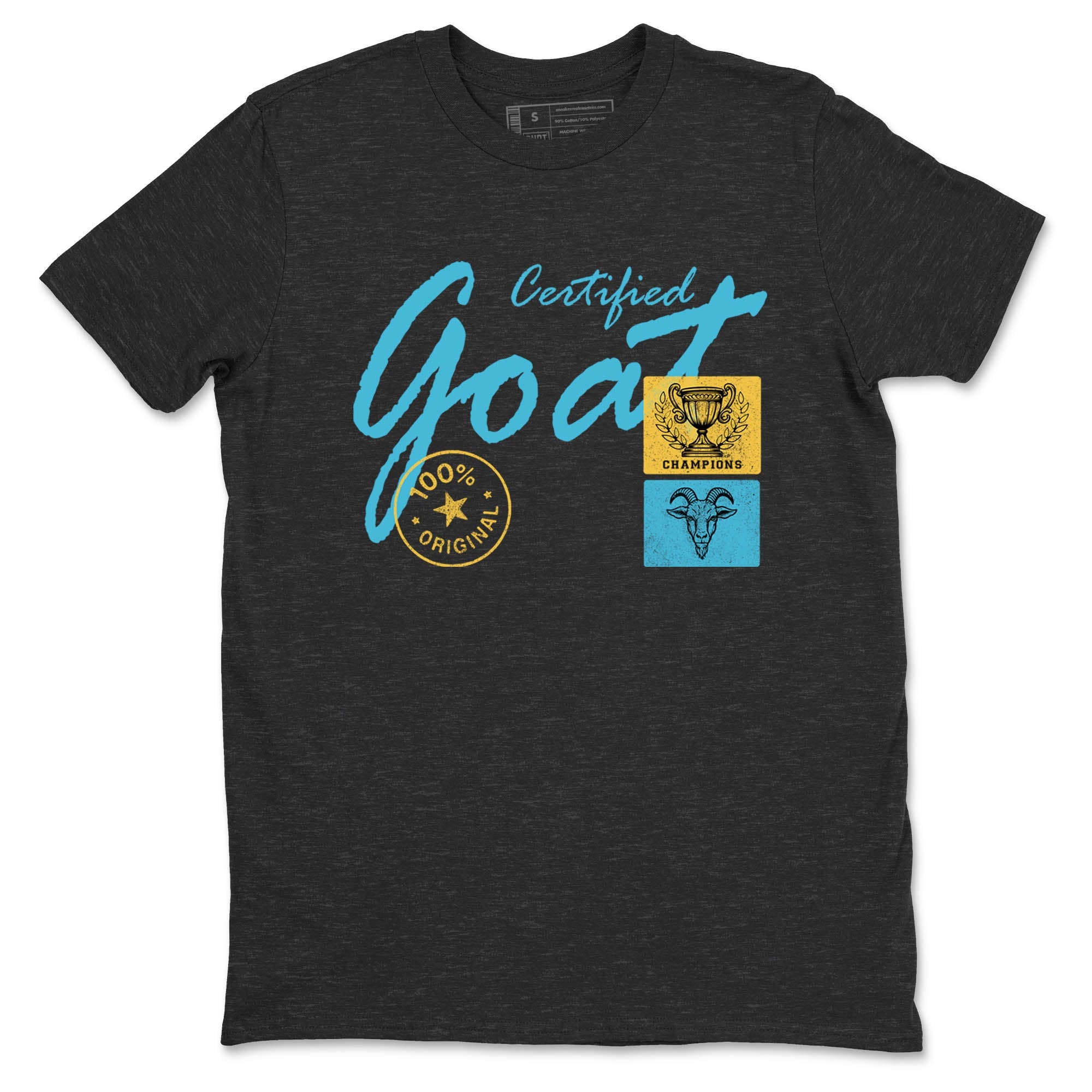 Sneaker Threads  Sneaker Tees To Match Air Jordan 11 Retro Gamma  Certified Goat Graphic Tee Charcoal Heather 2. Perfect for Jordan releases 2025 colorways.