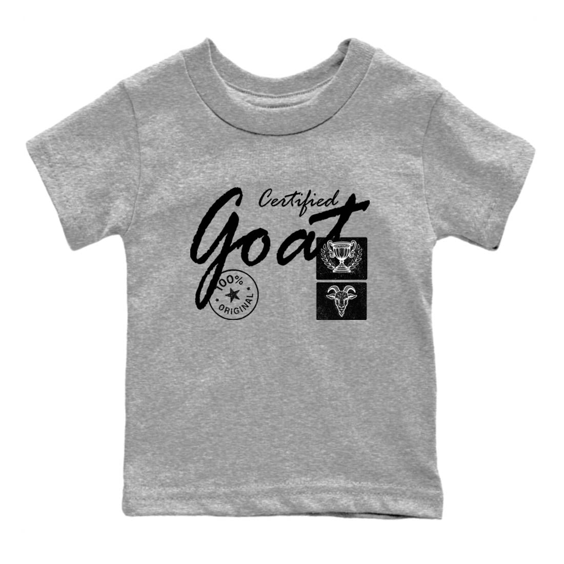 Sneaker Threads  Sneaker Tees To Match Air Jordan 4 Black Cat  Certified Goat Youth Graphic Tee Heather Grey 2. Perfect for Jordan releases 2025 colorways.