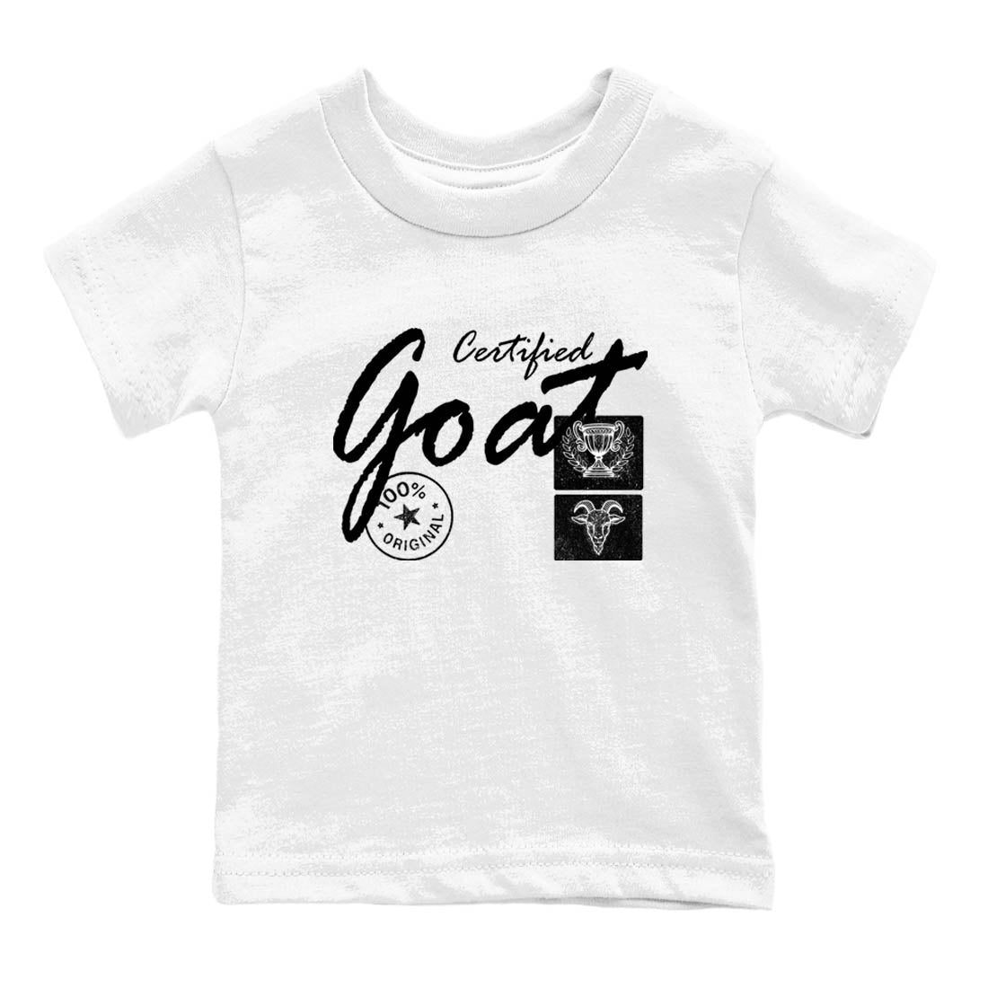 Sneaker Threads  Sneaker Tees To Match Air Jordan 4 Black Cat  Certified Goat Youth Graphic Tee White 2. Perfect for Jordan releases 2025 colorways.