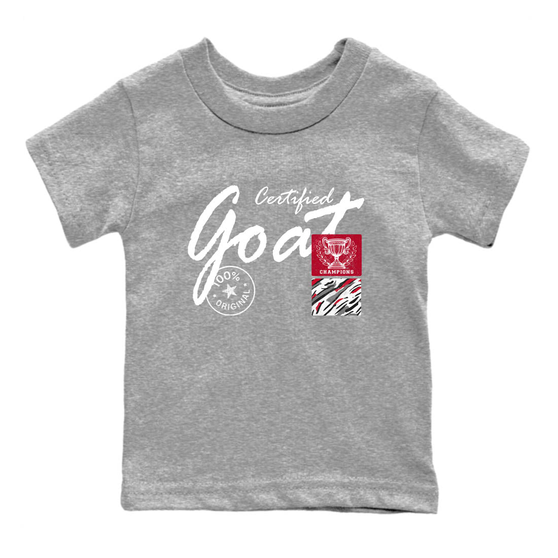 Sneaker Threads  Sneaker Tees To Match Air Jordan 8 Bunny  Certified Goat Youth Graphic Tee Heather Grey 2. Perfect for Jordan releases 2025 colorways.