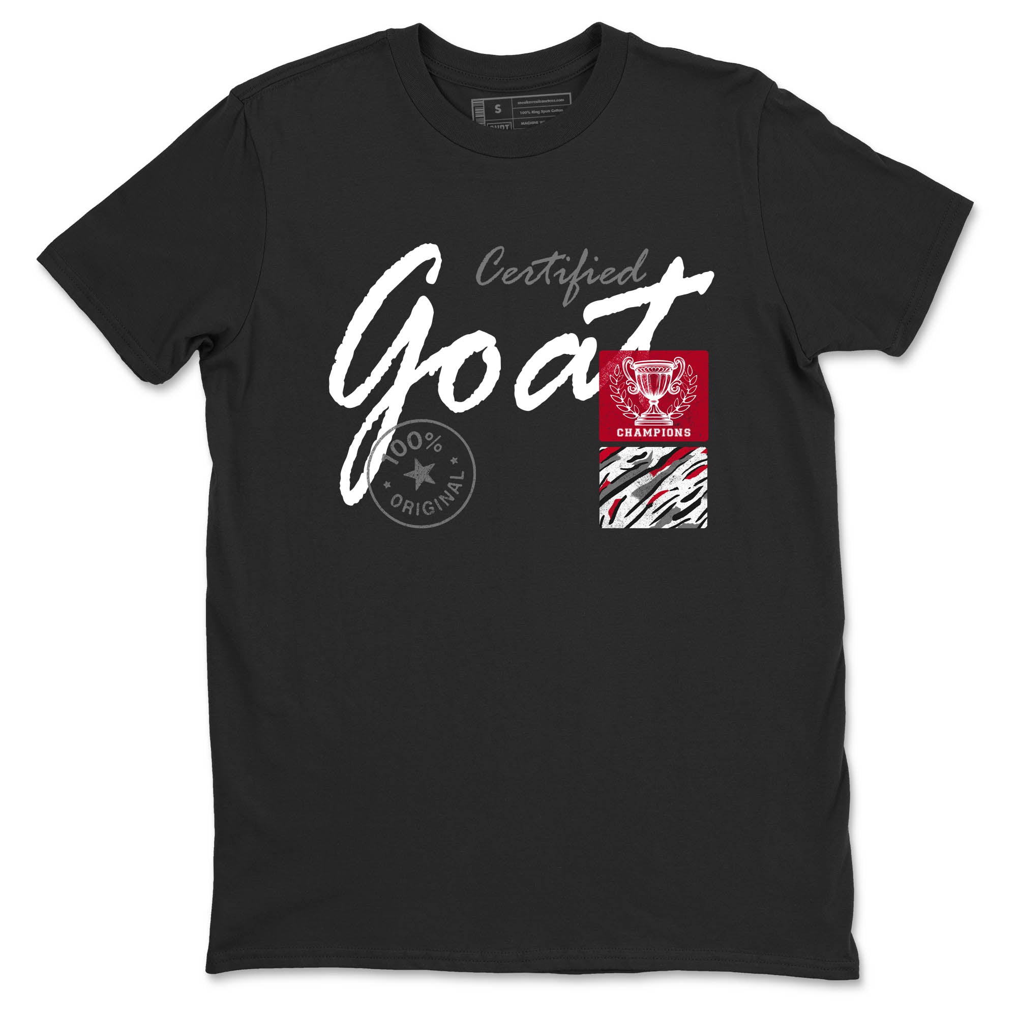 Sneaker Threads  Sneaker Tees To Match Air Jordan 8 Bunny  Certified Goat Graphic Tee Black 2. Perfect for Jordan releases 2025 colorways.