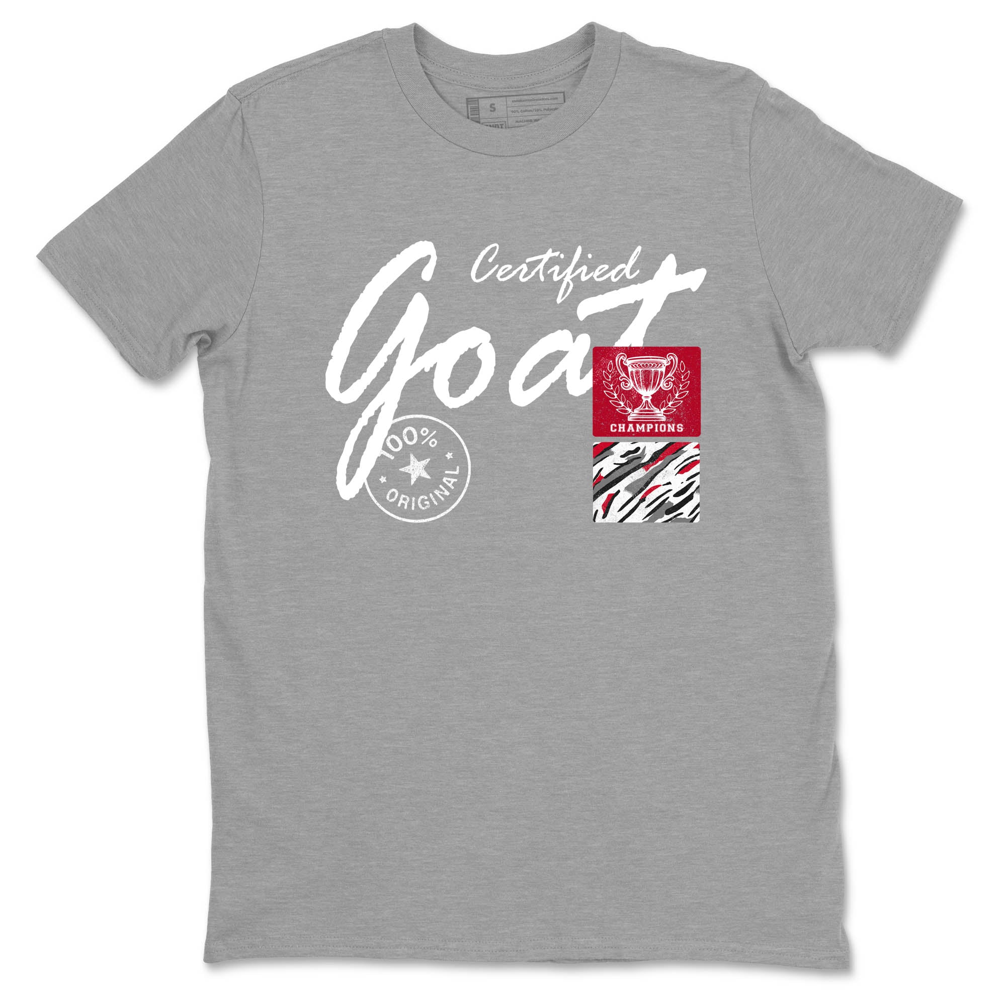 Sneaker Threads  Sneaker Tees To Match Air Jordan 8 Bunny  Certified Goat Graphic Tee Heather Grey 2. Perfect for Jordan releases 2025 colorways.