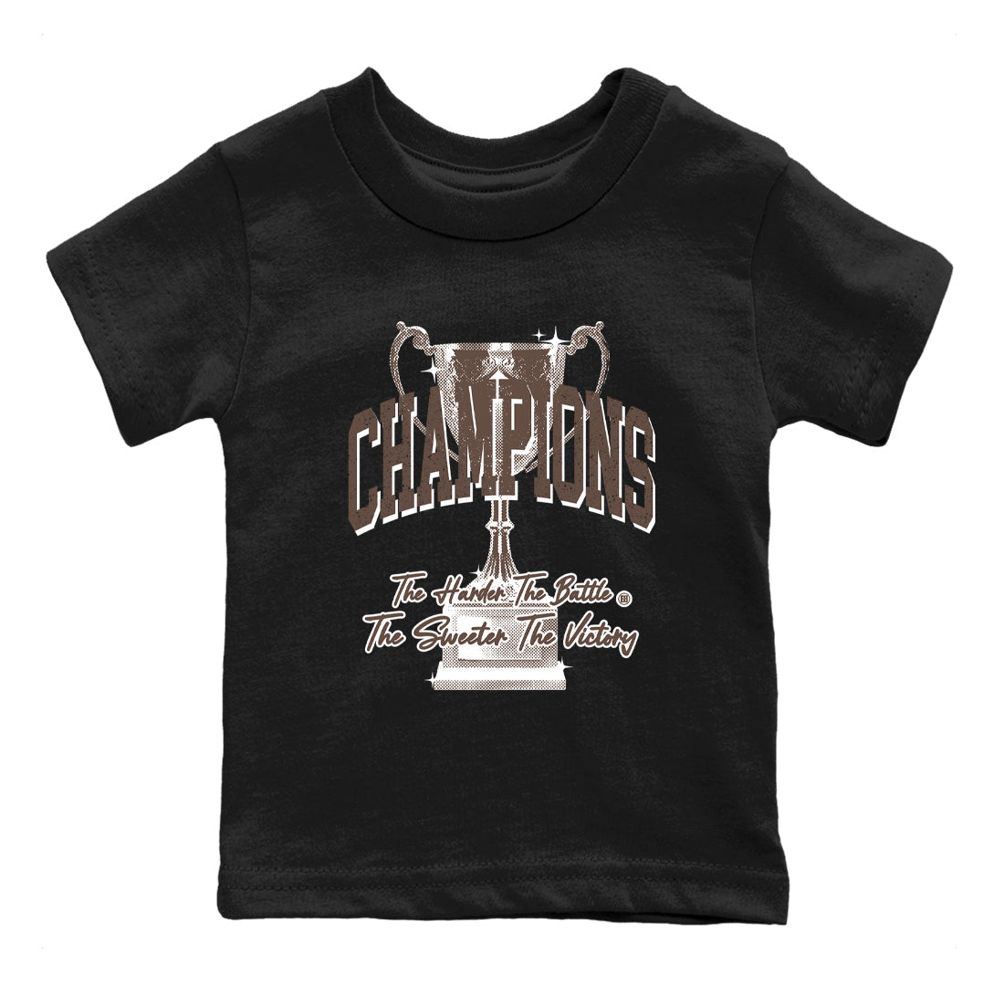Sneaker match tees  Sneaker Tees To Match Air Jordan 4 Cave Stone Shoes  Champions Trophy Kids T-Shirt Black 2