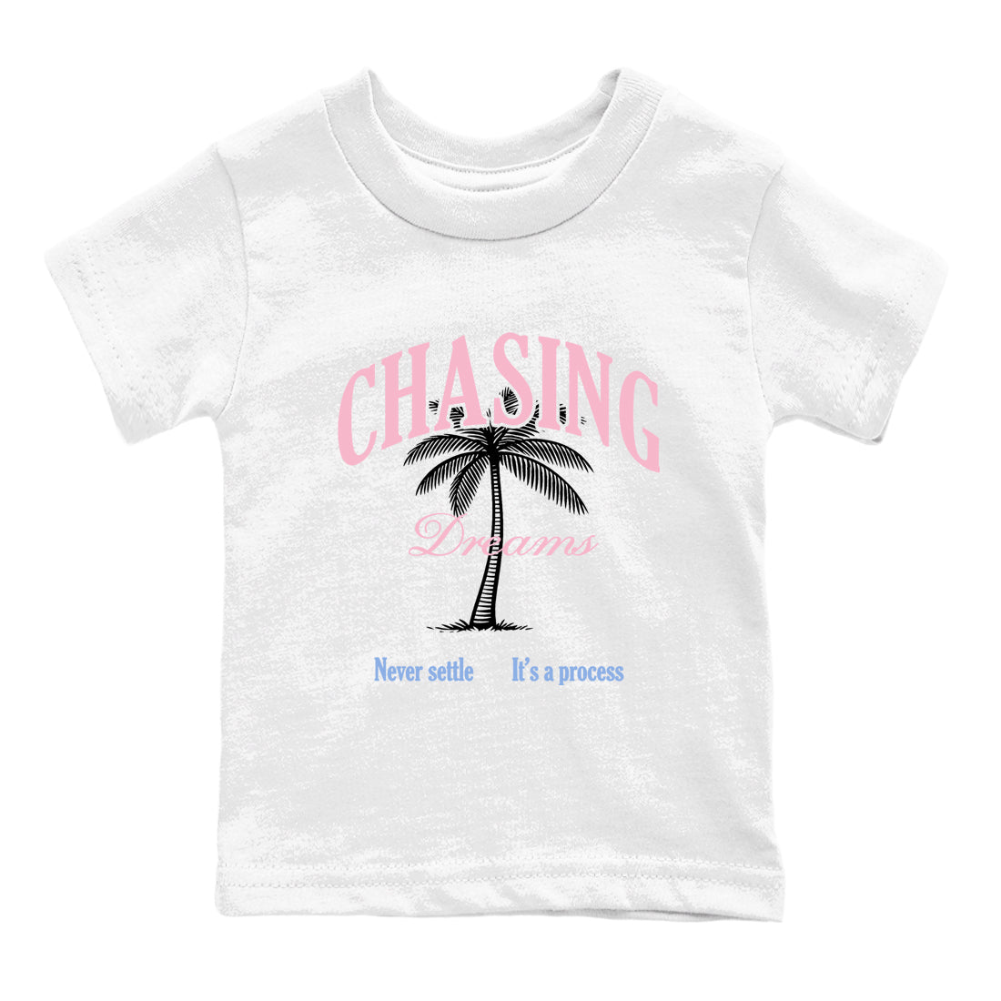 Sneaker match tees  Sneaker Tees To Match Air Jordan 5 Medium Soft Pink Shoes  Chasing Dreams Kids T-Shirt White 2