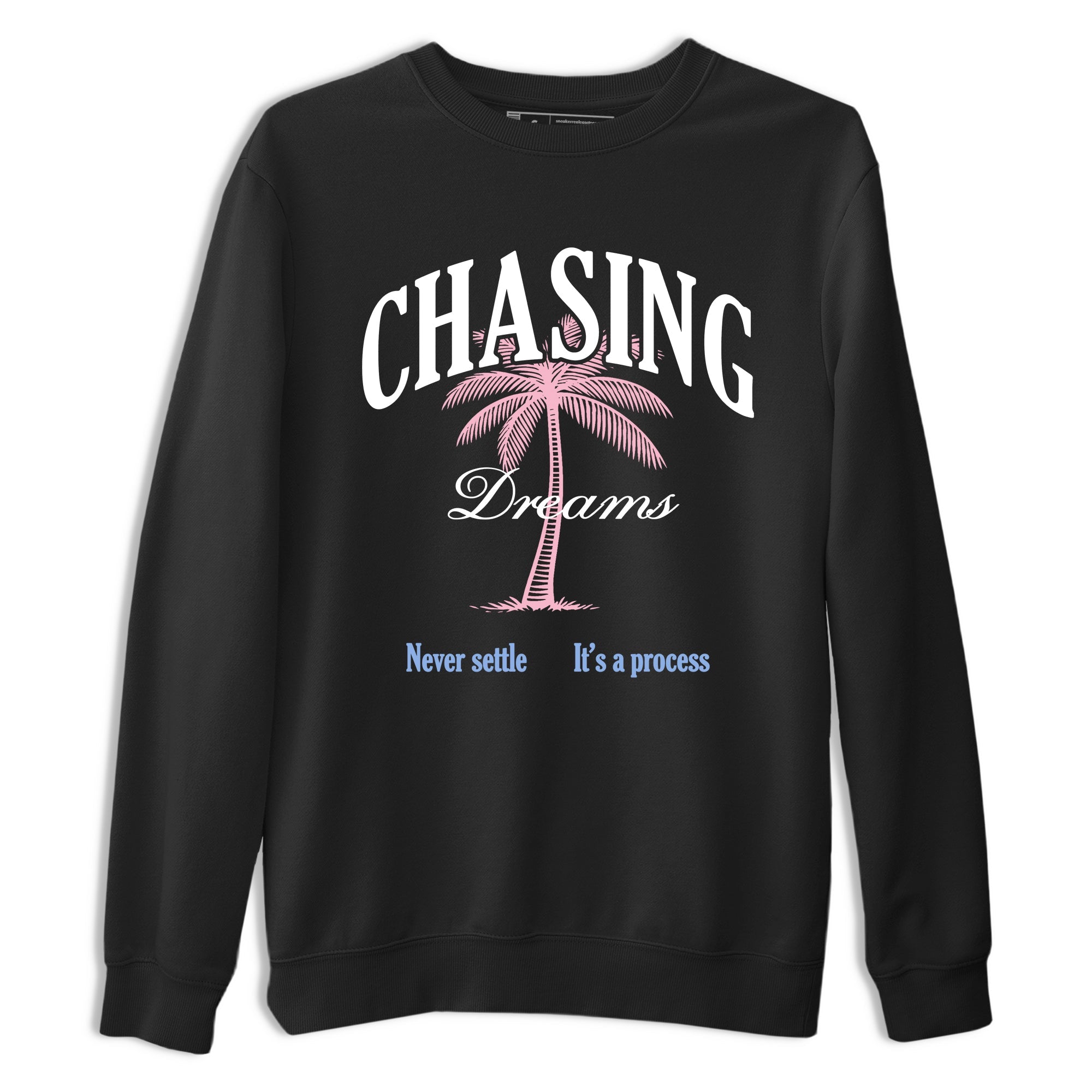 Sneaker match tees  Sneaker Tees To Match Air Jordan 5 Medium Soft Pink Shoes  Chasing Dreams Tee Black 2