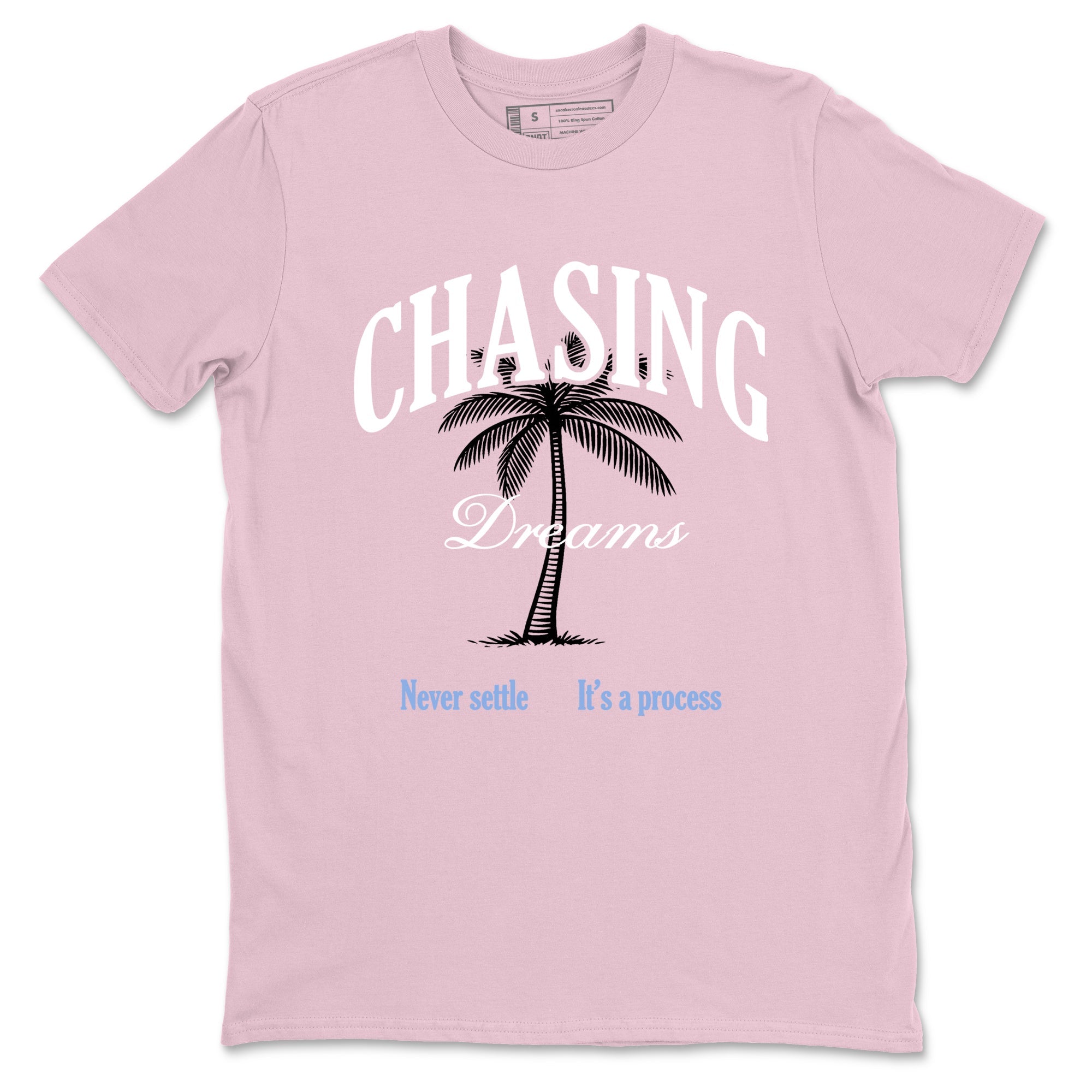 Sneaker match tees  Sneaker Tees To Match Air Jordan 5 Medium Soft Pink Shoes  Chasing Dreams Tee Pink 2