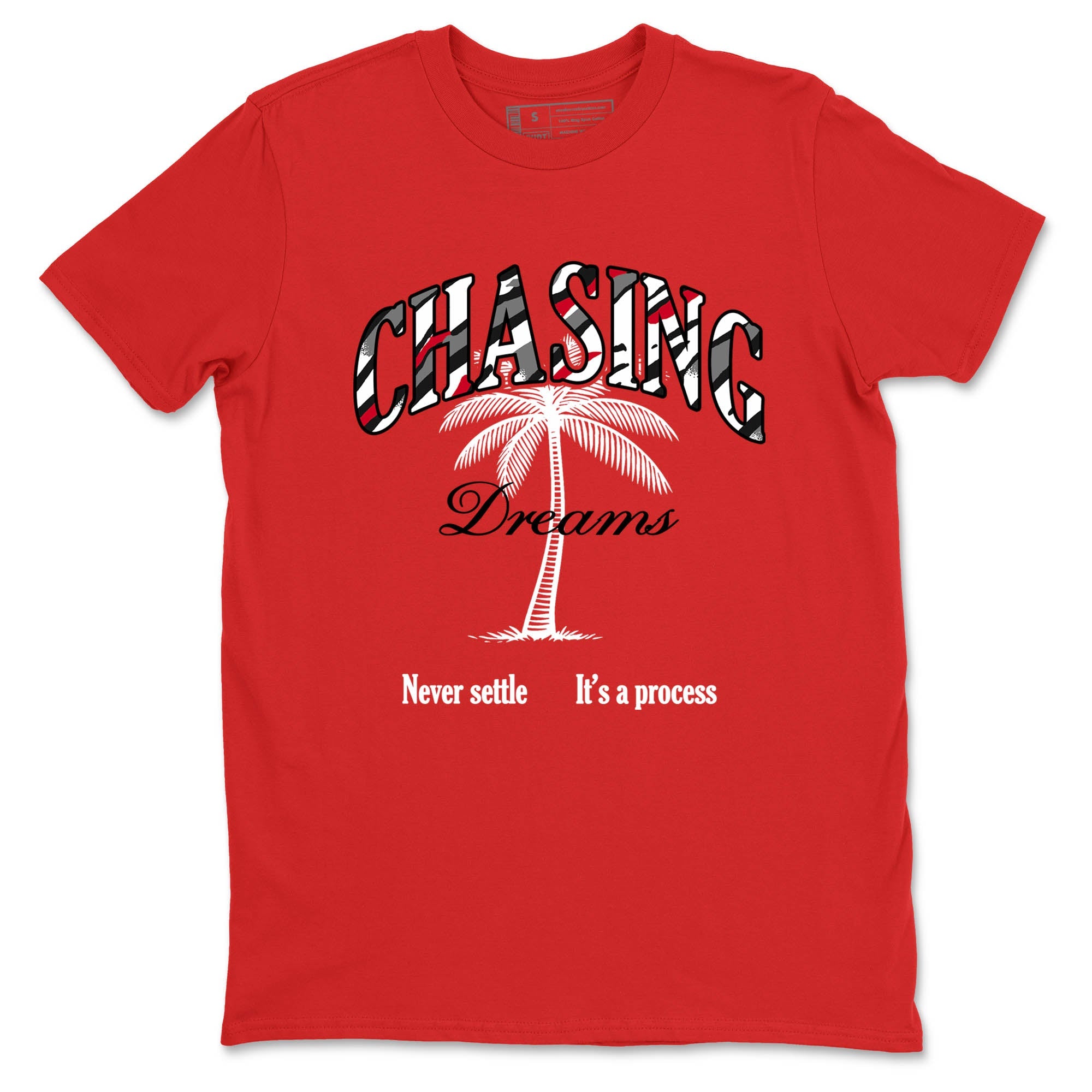 Sneaker Threads  Sneaker Tees To Match Air Jordan 8 Bunny  Chasing Dreams Graphic Tee Red 2. Perfect for Jordan releases 2025 colorways.