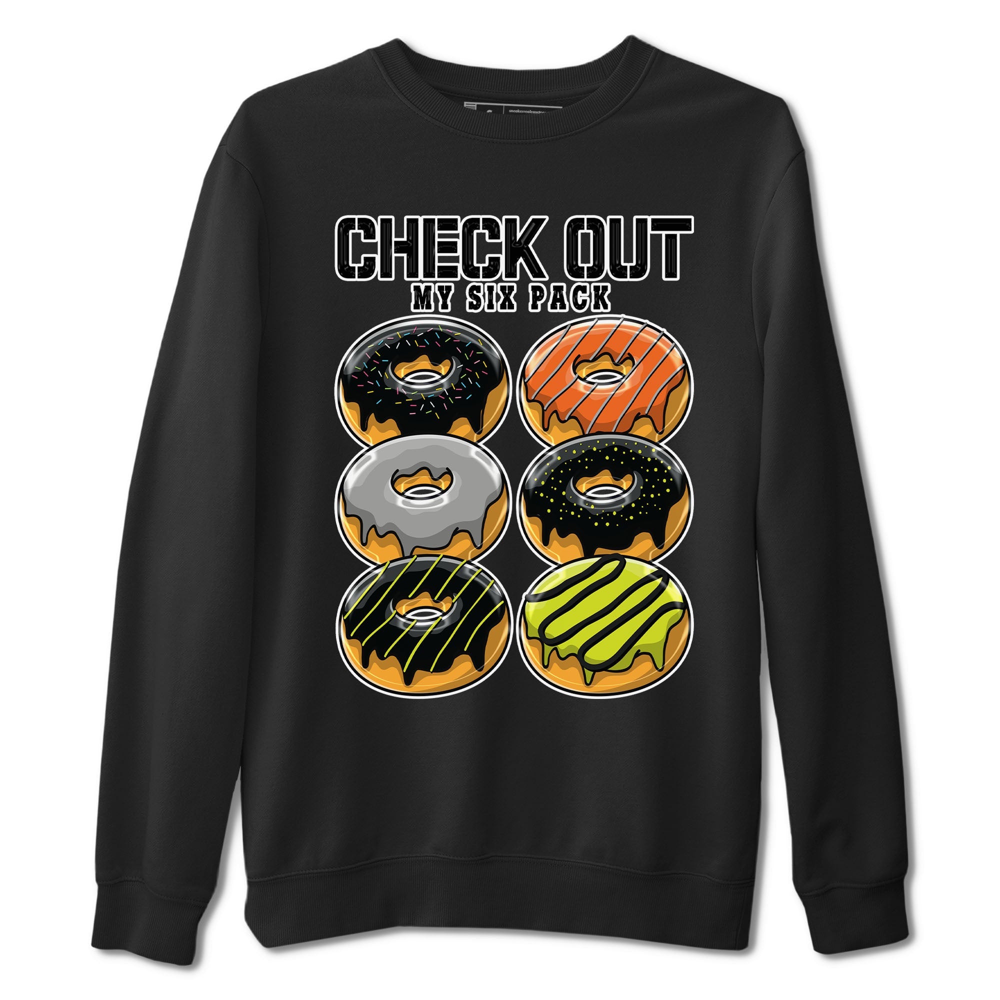 Nike Dunk Halloween shirt to match jordans Check Out My Six Pack sneaker tees Nike Dunk Mid Halloween Drip Gear Zone Sneaker Matching Clothing Brand Unisex Sneaker Tee Black 2 T-Shirt