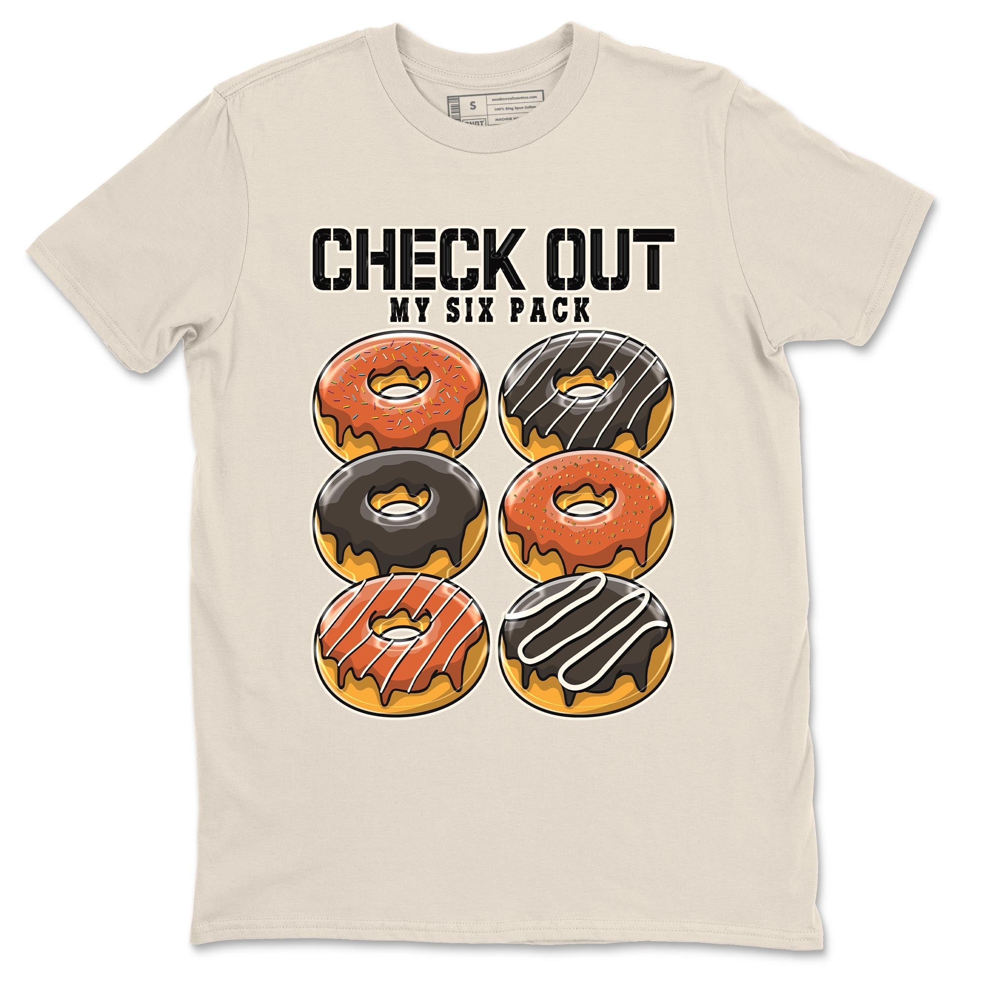 Nike Low Dunk Red Panda shirt to match jordans Check Out My Six Pack sneaker tees Nike Dunk Red Panda Drip Gear Zone Unisex Streetwear Clothing Natural 2 T-Shirt