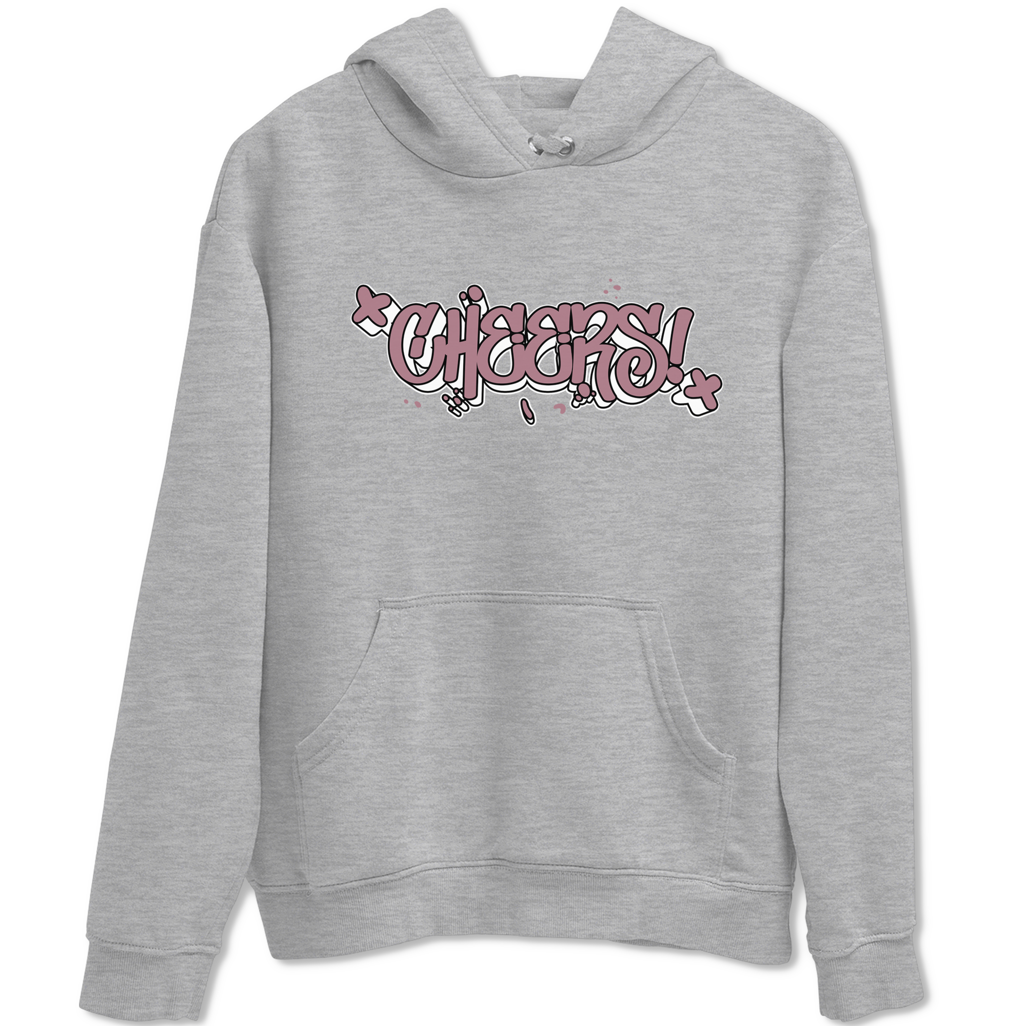 Air Jordan 1 Mauve shirt to match jordans Cheers sneaker tees AJ1 Mauve Drip Gear Zone Sneaker Matching Clothing Brand Unisex Sneaker Tee Heather Grey 2 T-Shirt
