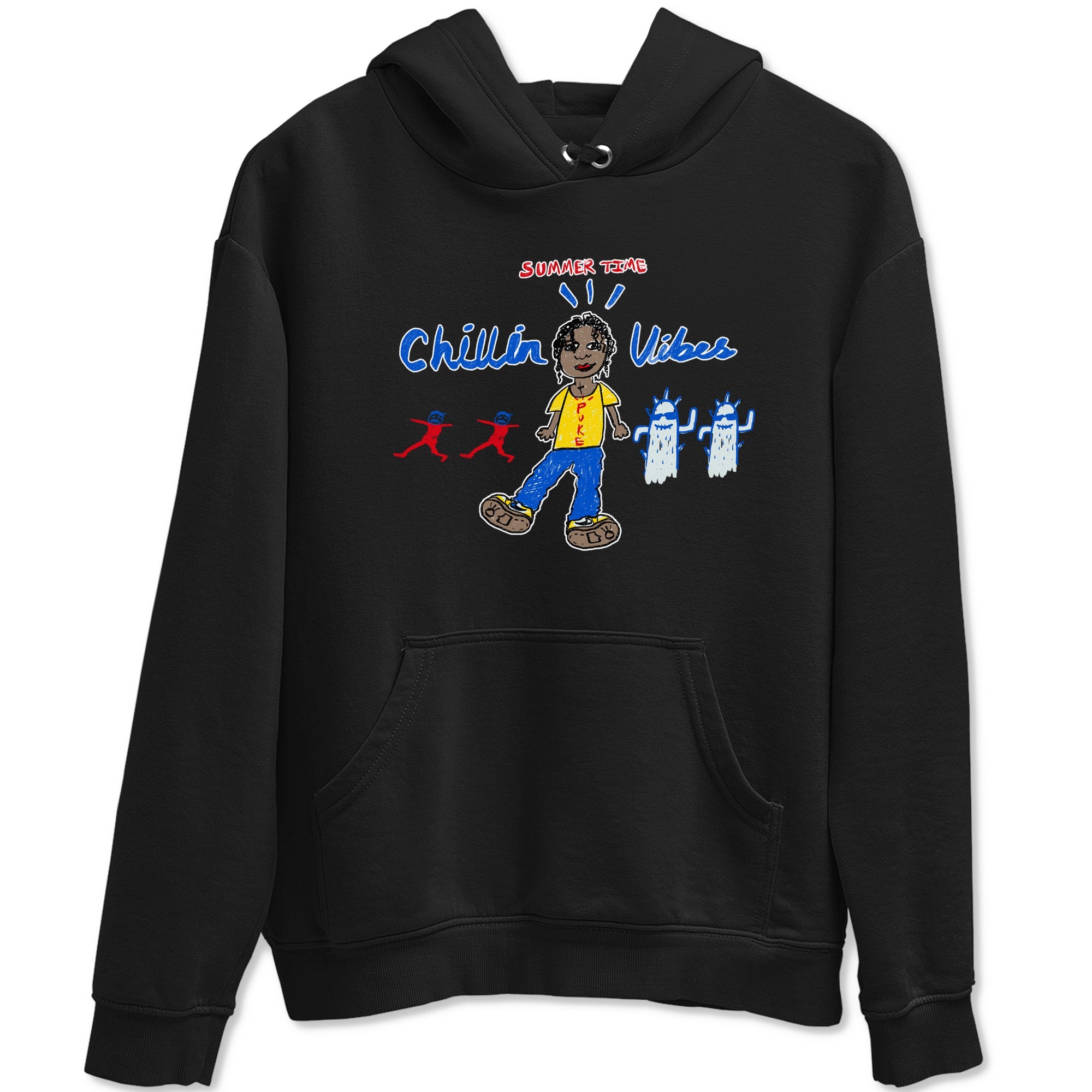 Air Jordan 1 Travis x Scott x Canary shirt to match jordans Chillin Vibes sneaker tees Air Jordan 1 Travis Scott Canary Drip Gear Zone unisex cotton Black 2 crew neck shirt