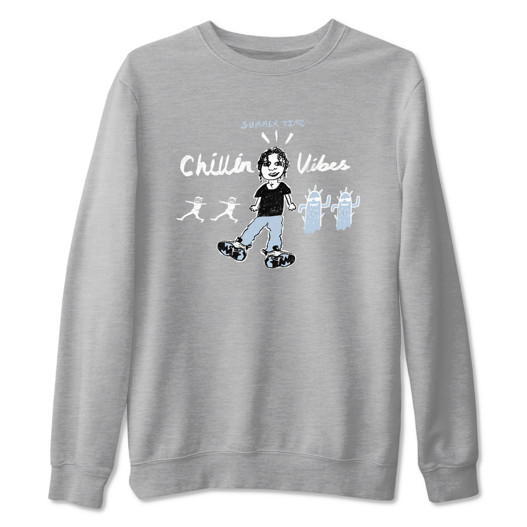 6s Reverse Cookies shirt to match jordans Chillin Vibes sneaker tees Air Jordan 6 Reverse Cookies SNRT Sneaker Release Tees unisex cotton Heather Grey 2 crew neck shirt