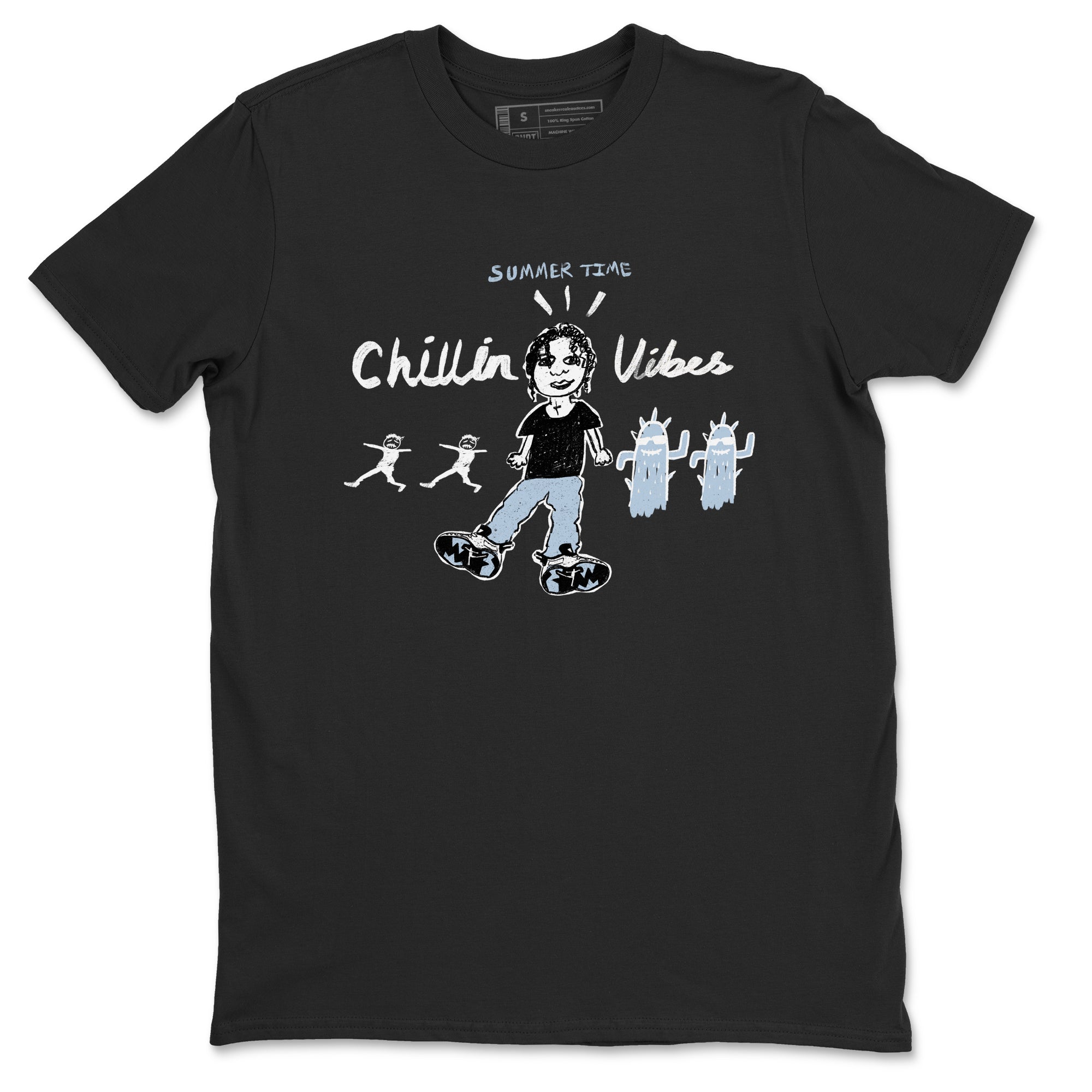 6s Reverse Cookies shirt to match jordans Chillin Vibes sneaker tees Air Jordan 6 Reverse Cookies SNRT Sneaker Release Tees unisex cotton Black 2 crew neck shirt