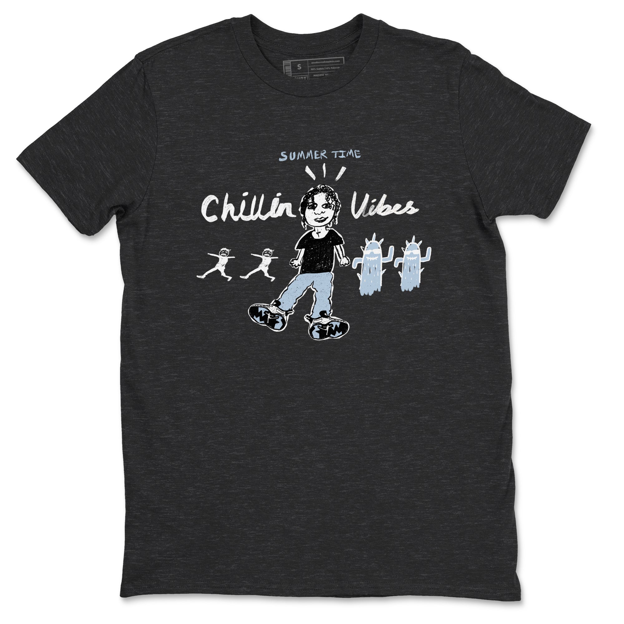 6s Reverse Cookies shirt to match jordans Chillin Vibes sneaker tees Air Jordan 6 Reverse Cookies SNRT Sneaker Release Tees unisex cotton Charcoal Heather 2 crew neck shirt