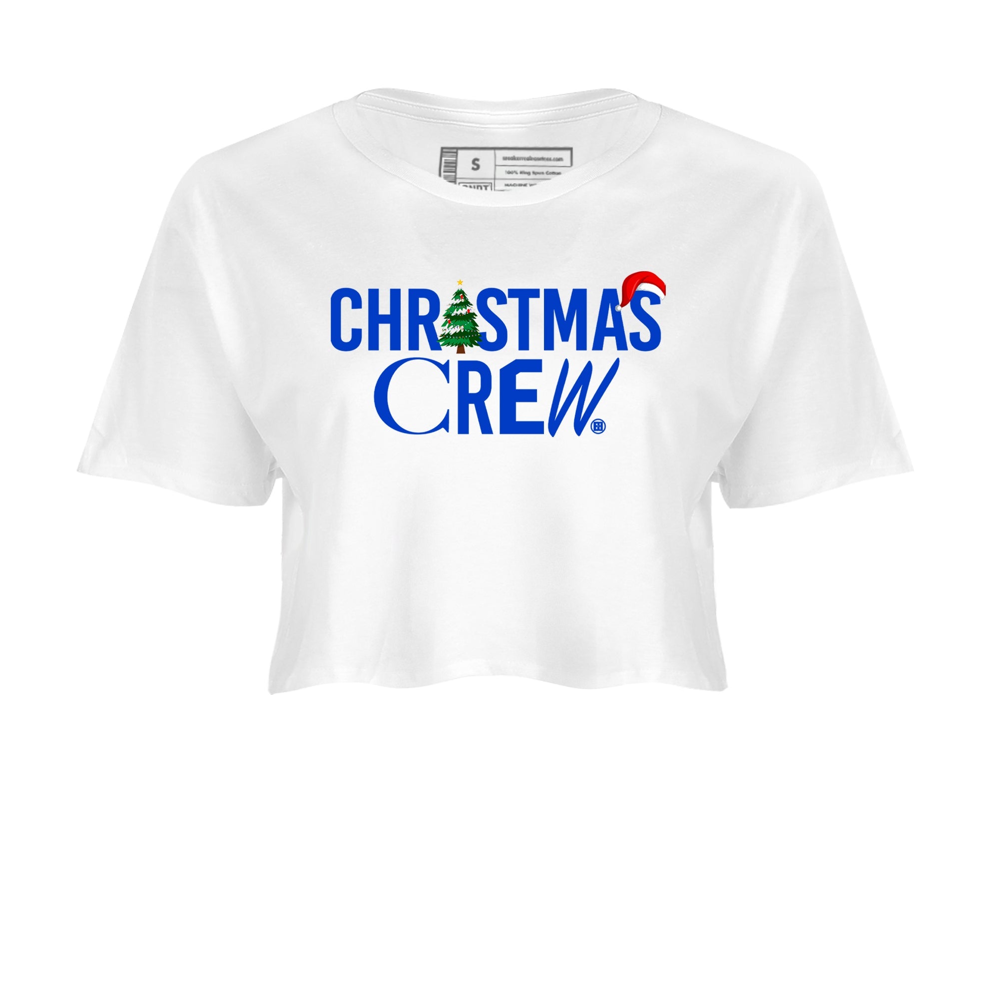 Air Jordan 12 Blueberry t-shirts to match sneakers Holiday Christmas Crew sneaker match tees 12s Blueberry match shoes to clothes Drip Gear Zone unisex cotton White 2 crop tee