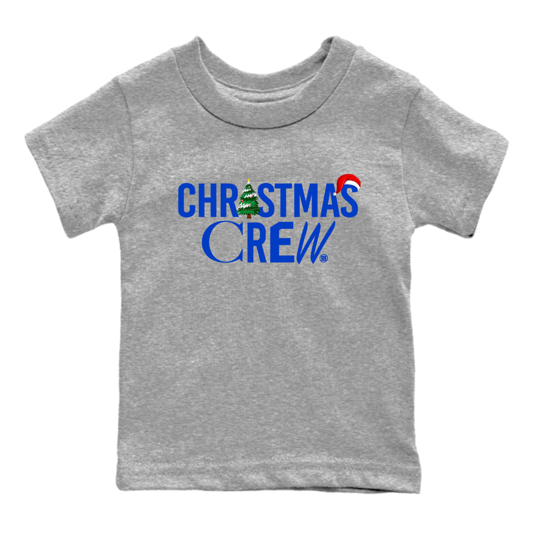 Air Jordan 12 Blueberry t-shirts to match sneakers Holiday Christmas Crew sneaker match tees 12s Blueberry match shoes to clothes Drip Gear Zone Youth Baby Heather Grey 2 tee