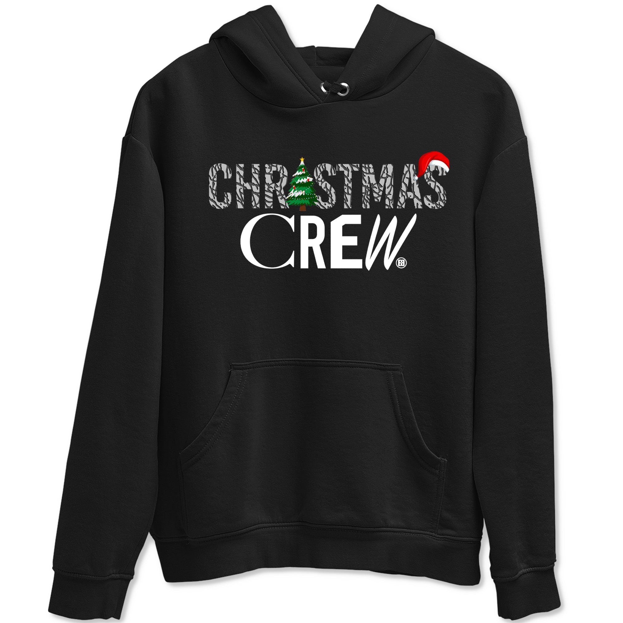 3s Black Cement t-shirts to match sneakers Holiday Christmas Crew sneaker match tees Jordan 3 Retro Black Cement match shoes to clothes Drip Gear Zone unisex cotton Black 2 shirts