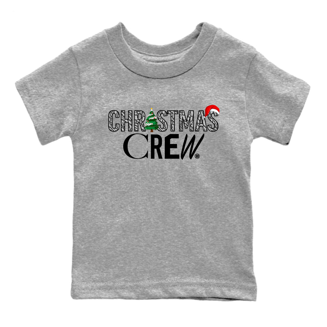 3s Black Cement t-shirts to match sneakers Holiday Christmas Crew sneaker match tees Jordan 3 Retro Black Cement match shoes to clothes Drip Gear Zone Youth Baby Heather Grey 2 tee