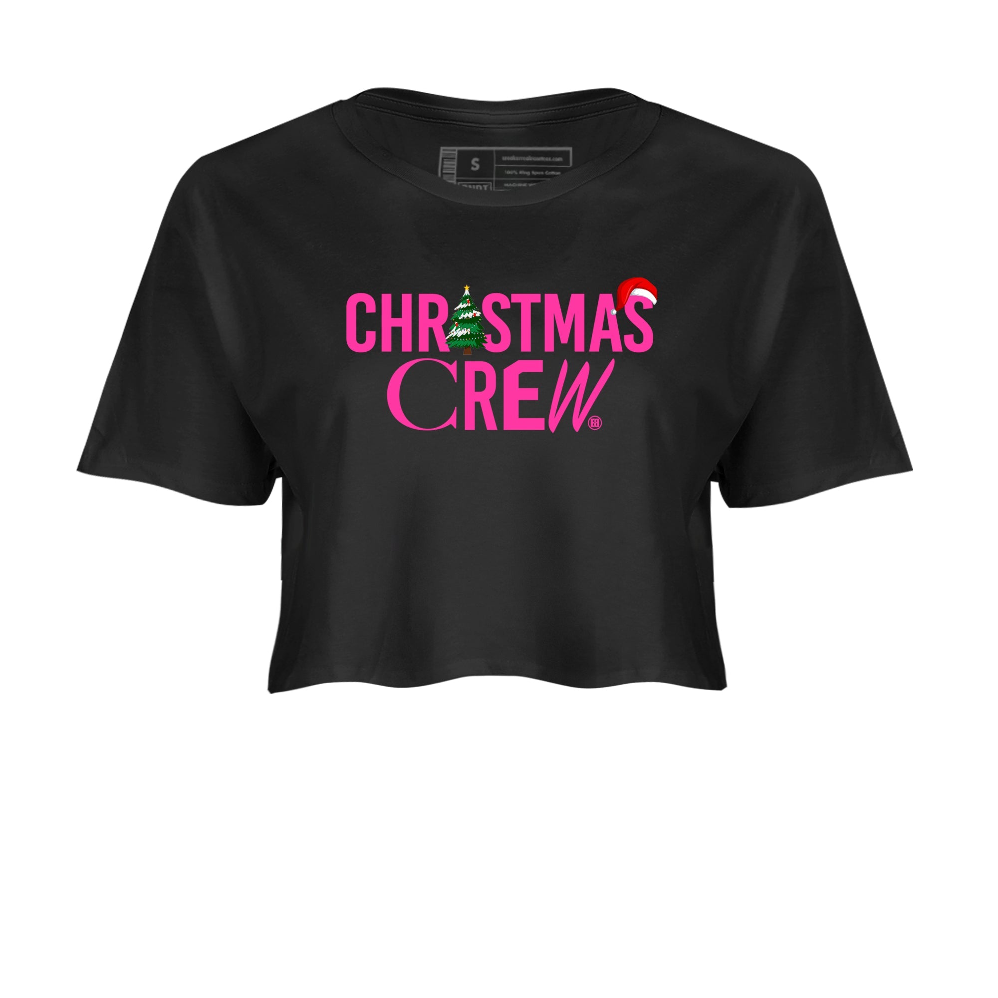 Nike KD 4 Retro Aunt Pearl shirts to match jordans Christmas Crew Holiday Christmas sneaker match tees Nike KD 4 Aunt Pearl match shoes to clothes Drip Gear Zone unisex cotton Black 2 crop tee