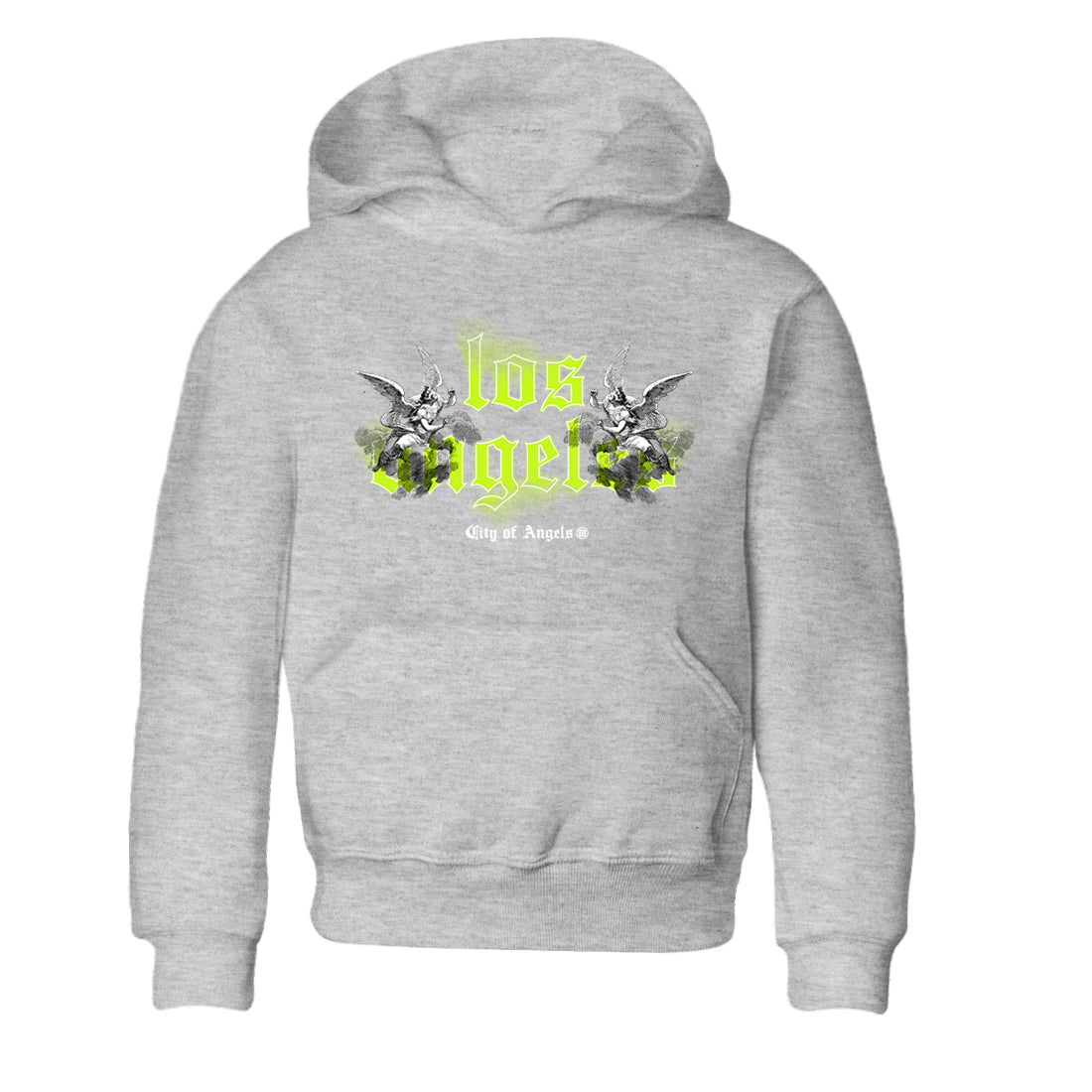 AF 1 Volt shirts to match jordans City Of Angeles sneaker match tees Air Force 1 Low Dance Volt match shoes to clothes Drip Gear Zone Youth Baby Heather Grey 2 tee