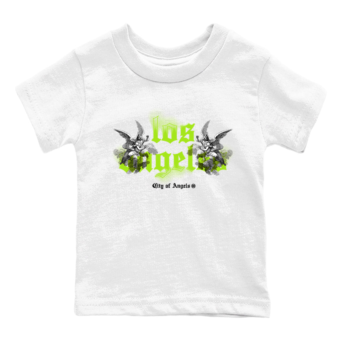 AF 1 Volt shirts to match jordans City Of Angeles sneaker match tees Air Force 1 Low Dance Volt match shoes to clothes Drip Gear Zone Youth Baby White 2 tee