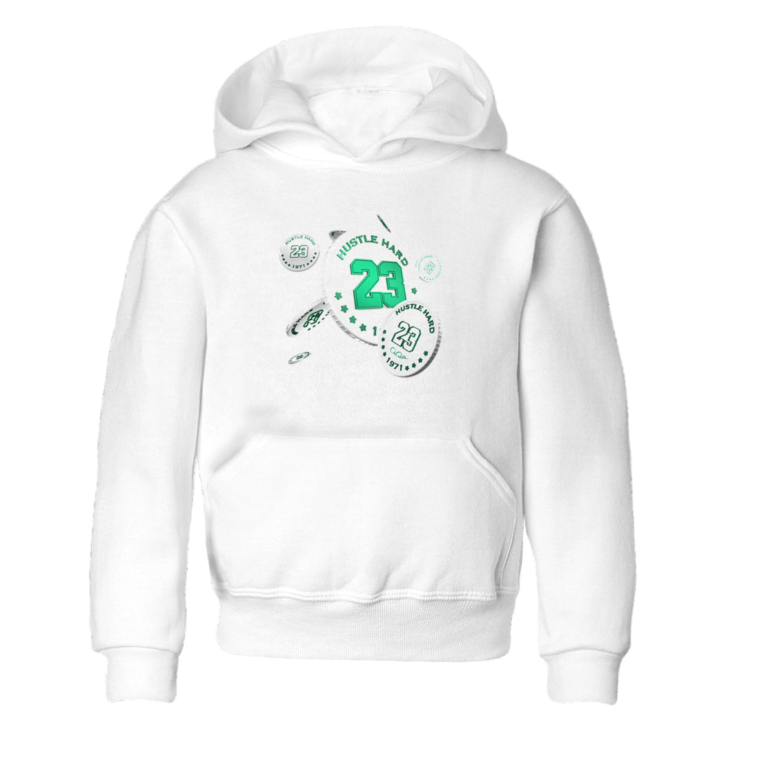 4s Oxidized Green shirts to match jordans Coin Drop sneaker match tees Air Jordan 4 Oxidized Green Drip Gear Zone streetwear brand Baby and Youth White 2 cotton tee