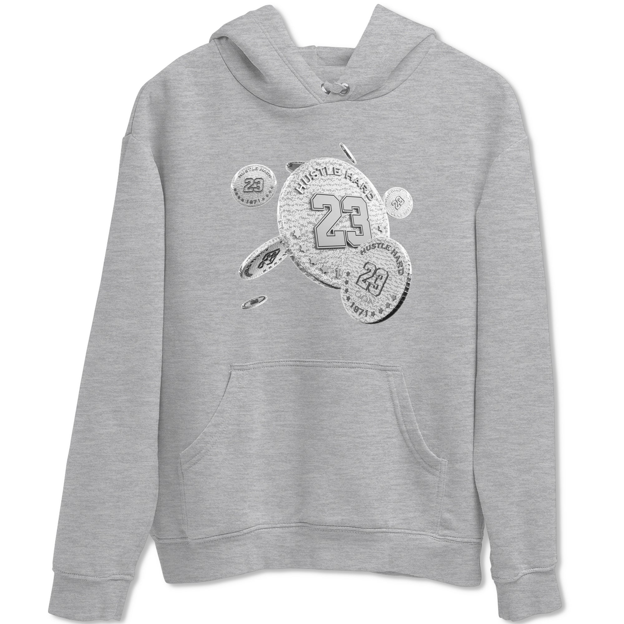 Yeezy 350 Static shirt to match jordans Coin Drop sneaker tees Adidas Yeezy 350 Static Drip Gear Zone Unisex Heather Grey 2 T-Shirt