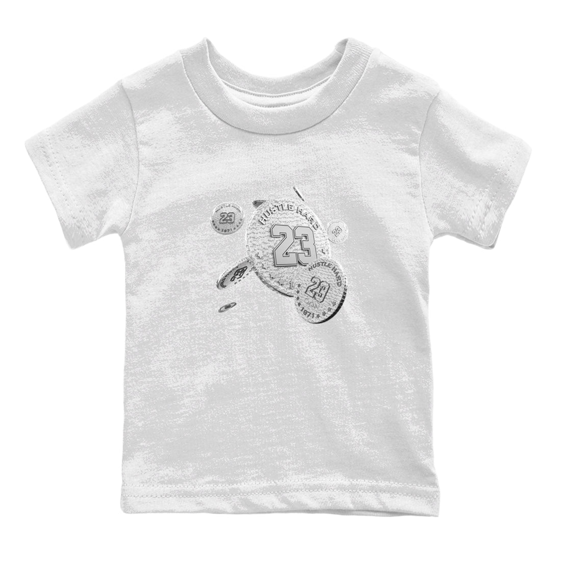 Yeezy 350 Static shirt to match jordans Coin Drop sneaker tees Adidas Yeezy 350 Static Drip Gear Zone Baby Toddler White 2 T-Shirt