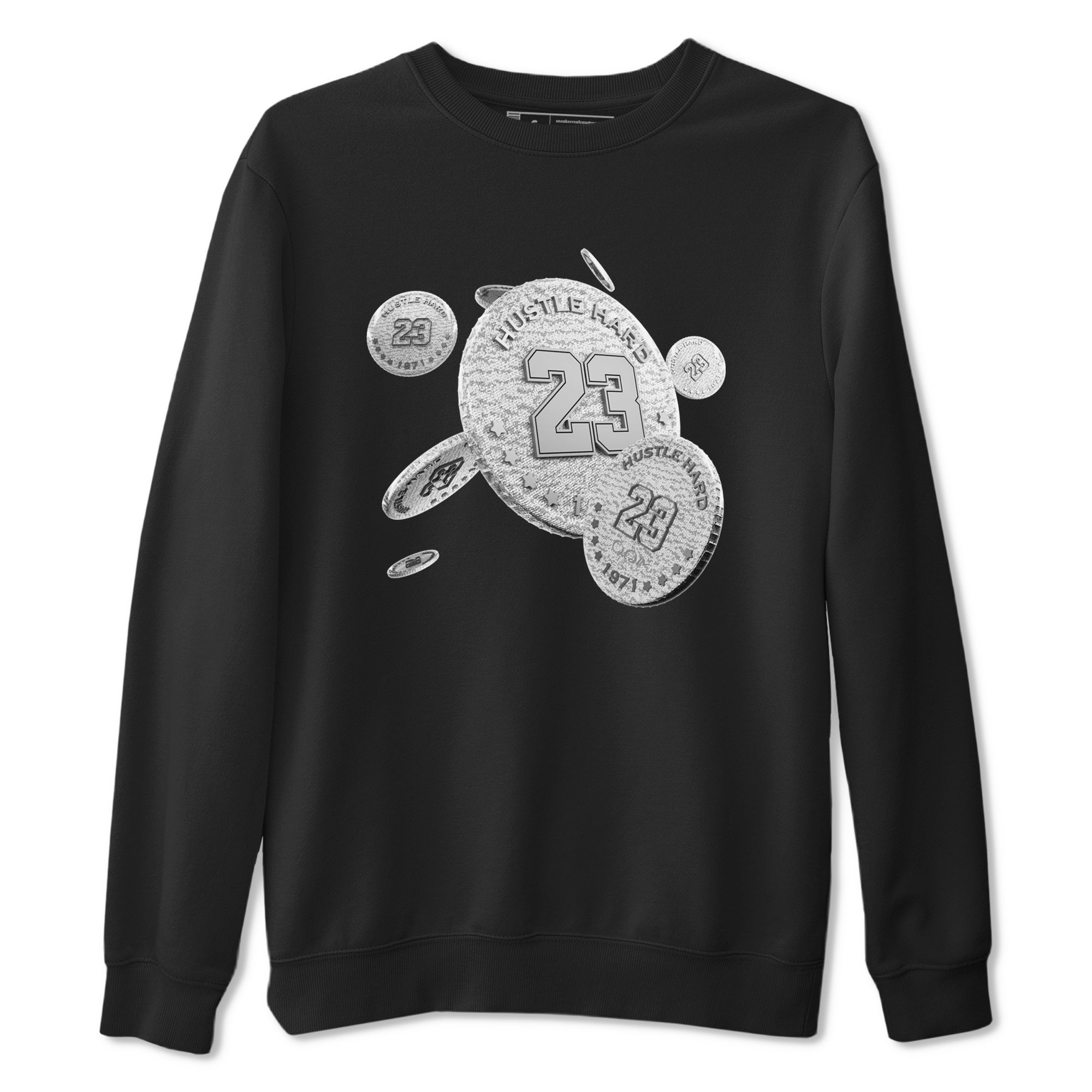 Yeezy 350 Static shirt to match jordans Coin Drop sneaker tees Adidas Yeezy 350 Static Drip Gear Zone Unisex Black 2 T-Shirt
