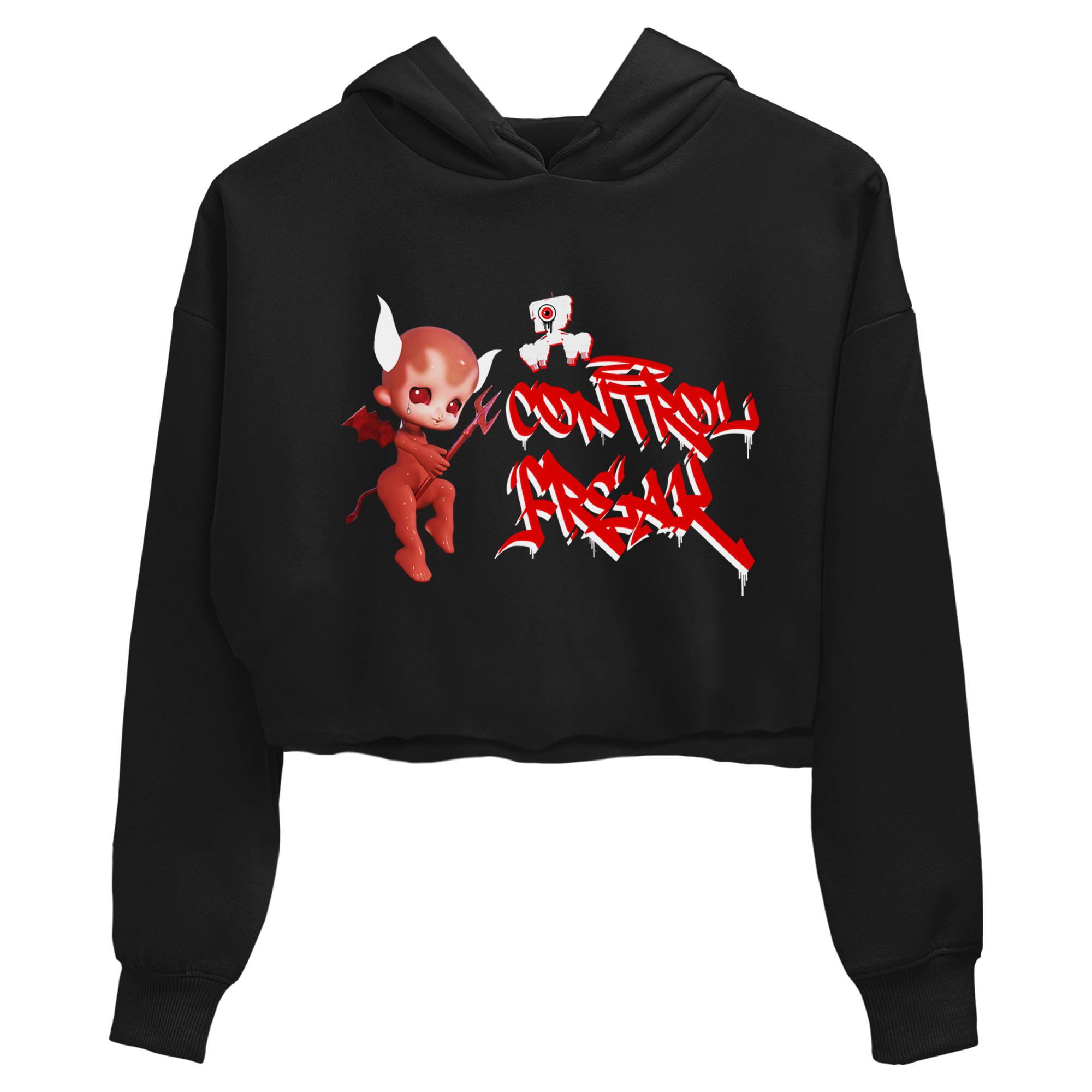 Air Jordan 1 University Red shirt to match jordans Control Freak sneaker tees Air Jordan 1 University Red Drip Gear Zone Casual Crew Neck T-Shirt Black 2 Crop T-Shirt