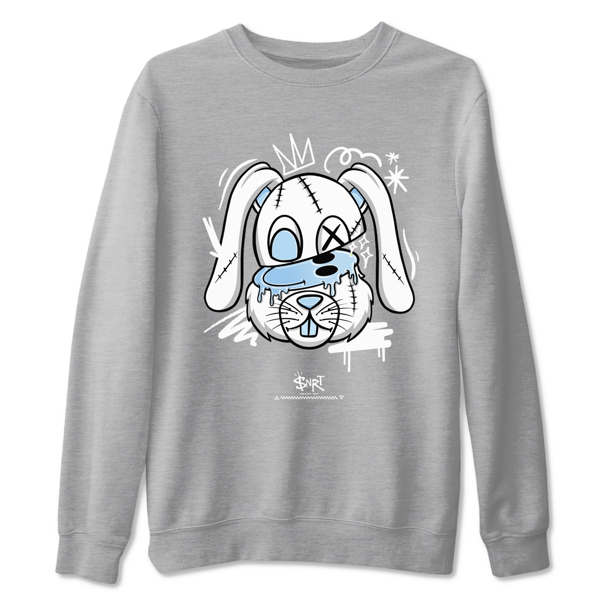 11s Columbia shirts to match jordans Crazy Bunny sneaker match tees Air Jordan 11 Columbia Drip Gear Zone streetwear brand Heather Grey 2 unisex cotton tee