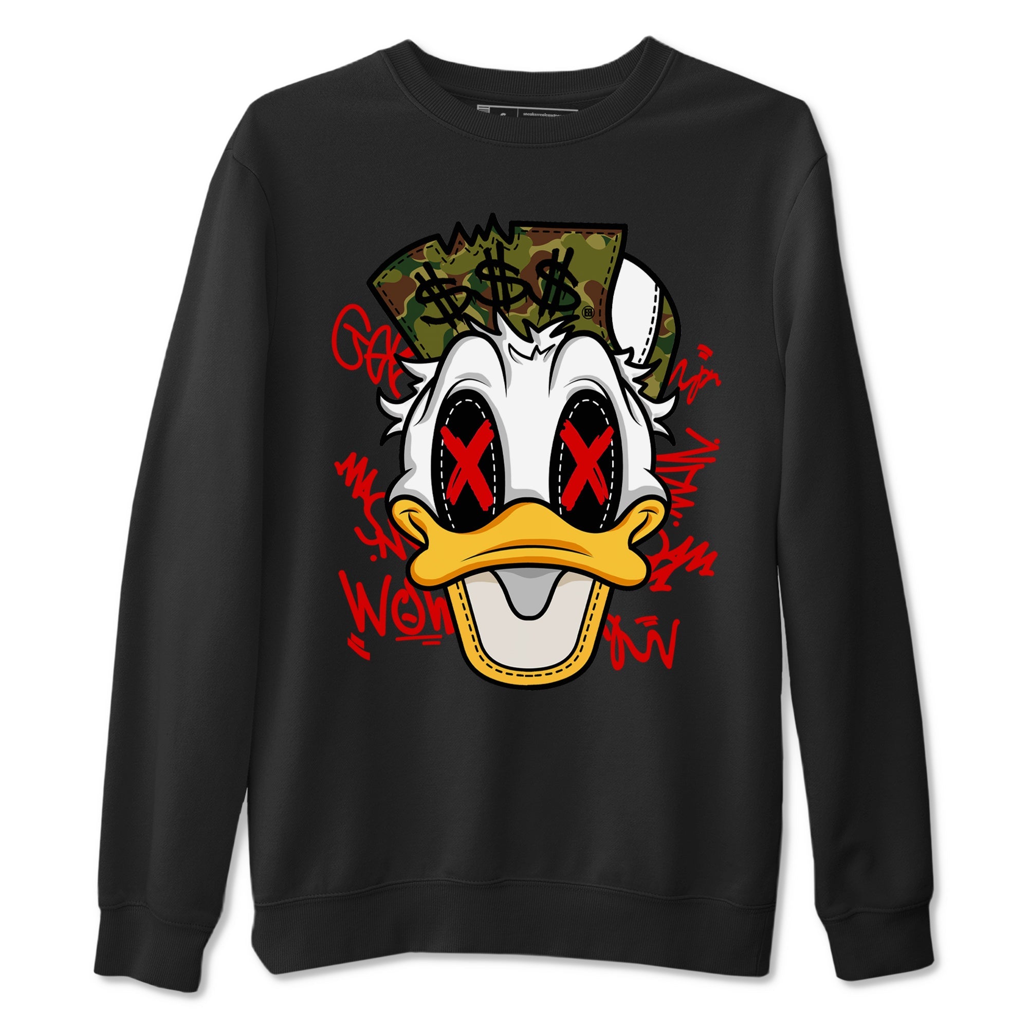 Air Max 90 Duck Camo shirts to match jordans Crazy Duck sneaker match tees Air Max 90 Reverse Duck Camo match shoes to clothes Drip Gear Zone unisex cotton Black 2 shirts