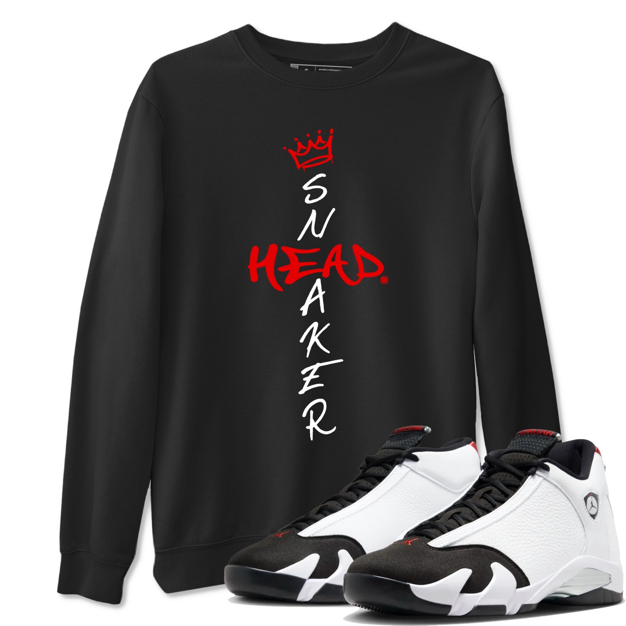 Air Jordan 14 Black Toe t shirts to match sneakers Cross Sneakerhead sneaker match tees 14s Black Toe sneaker match tee Drip Gear Zone unisex cotton Black 1 shirts