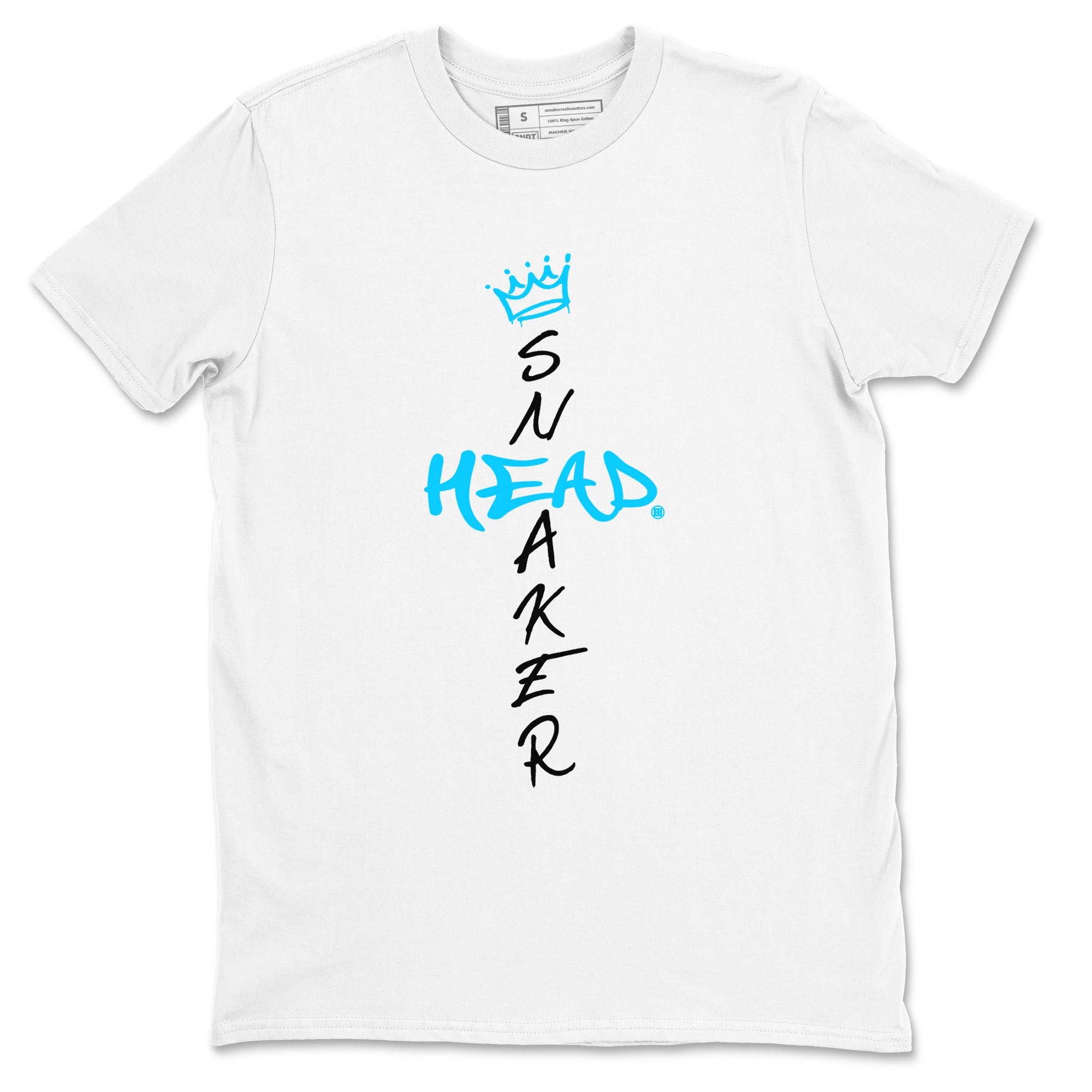 9s Powder Blue shirt to match jordans Cross Sneakerhead sneaker tees Air Jordan 9 Powder Blue Drip Gear Zone unisex cotton White 2 crew neck shirt