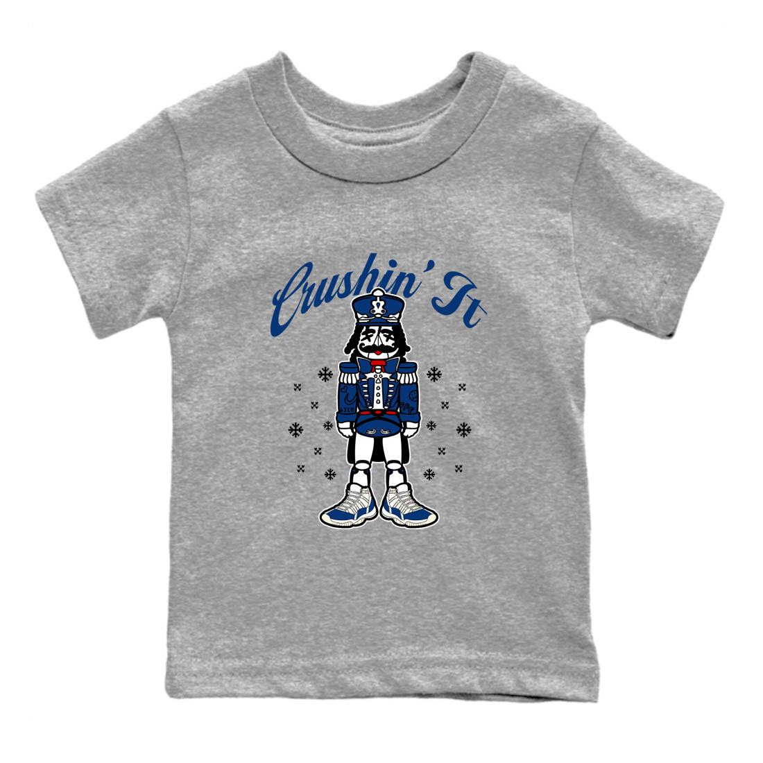 Sneaker Threads  Sneaker Tees To Match Air Jordan 11 Rare Air  Crushin' It Youth Graphic Tee Heather Grey 2. Perfect for Jordan releases 2025 colorways.