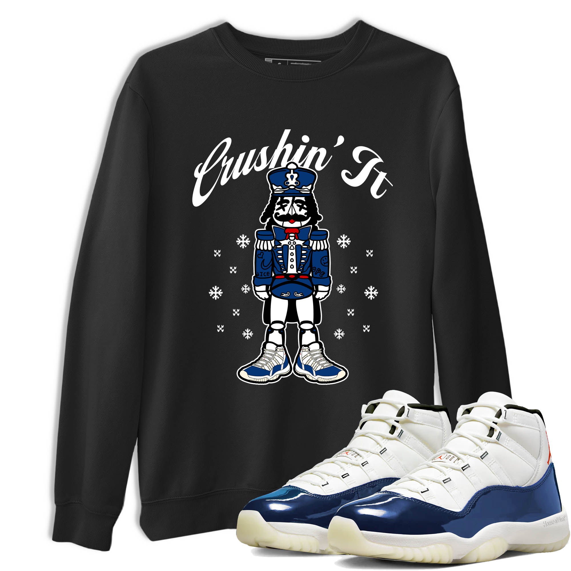 Sneaker Threads  Sneaker Tees To Match Air Jordan 11 Rare Air  Crushin' It Graphic Tee Black 1. Perfect for Jordan releases 2025 colorways.