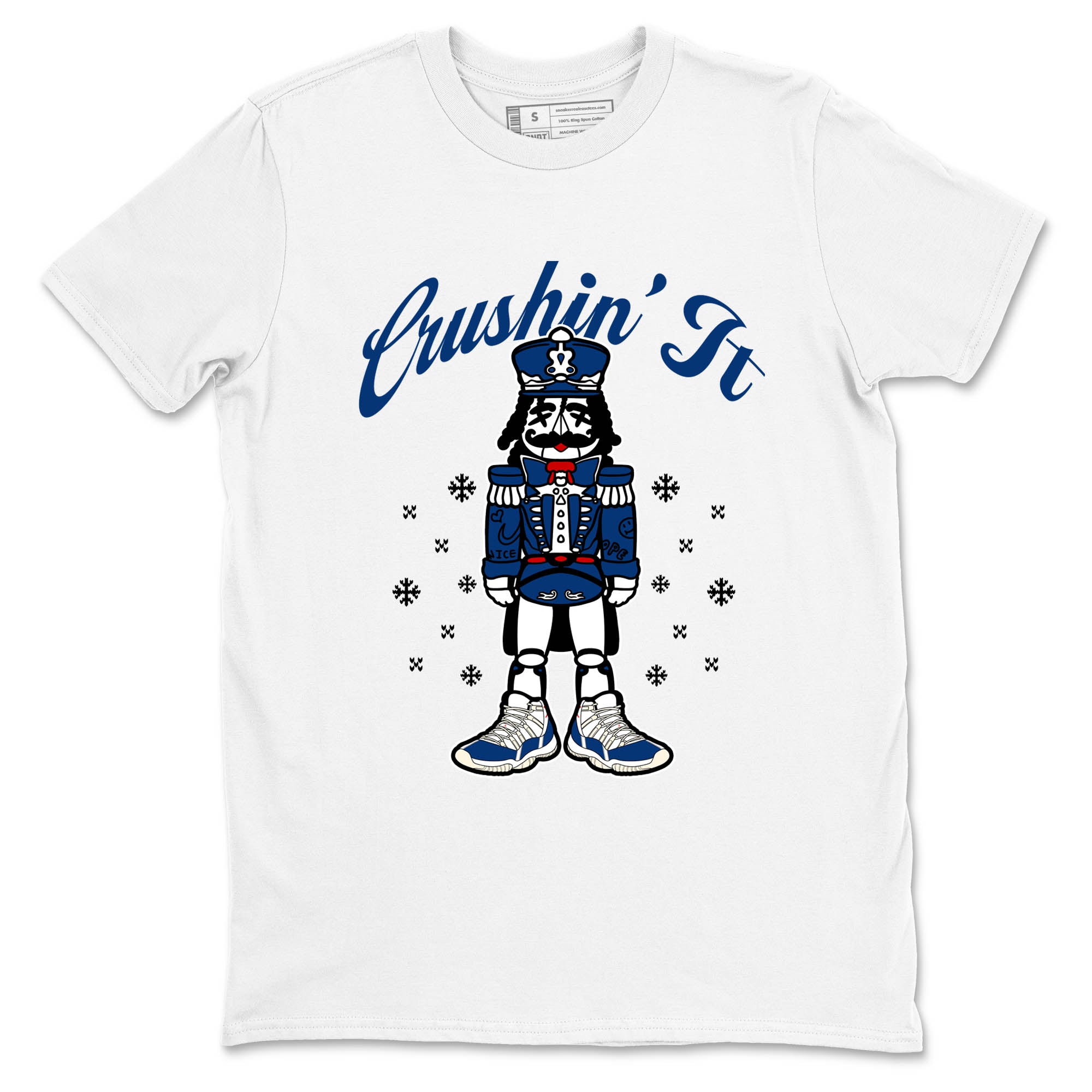 Sneaker Threads  Sneaker Tees To Match Air Jordan 11 Rare Air  Crushin' It Graphic Tee White 2. Perfect for Jordan releases 2025 colorways.