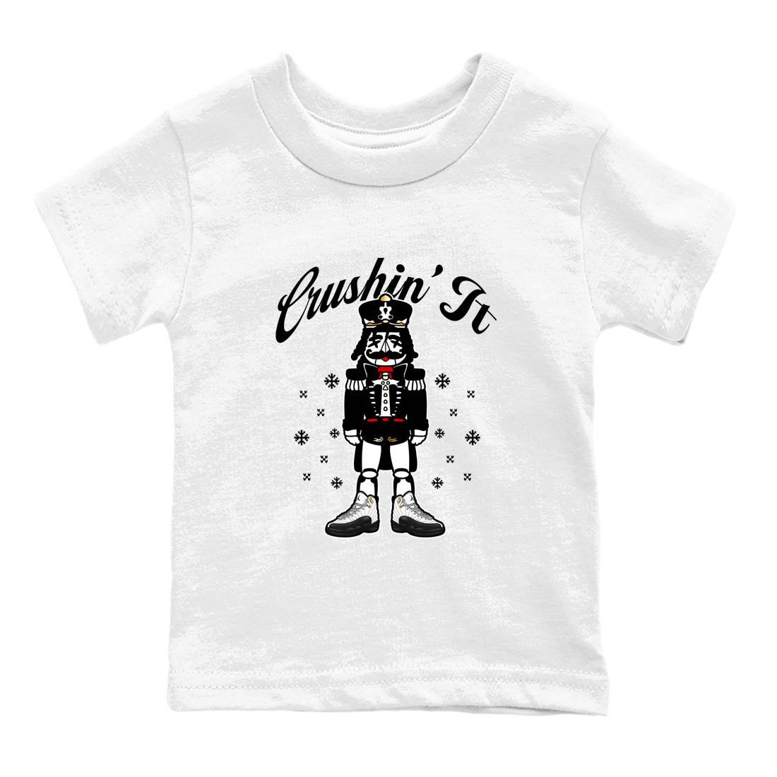 Sneaker Threads  Sneaker Tees To Match Air Jordan 12 Taxi  Crushin' It Youth Graphic Tee White 2. Perfect for Jordan releases 2025 colorways.