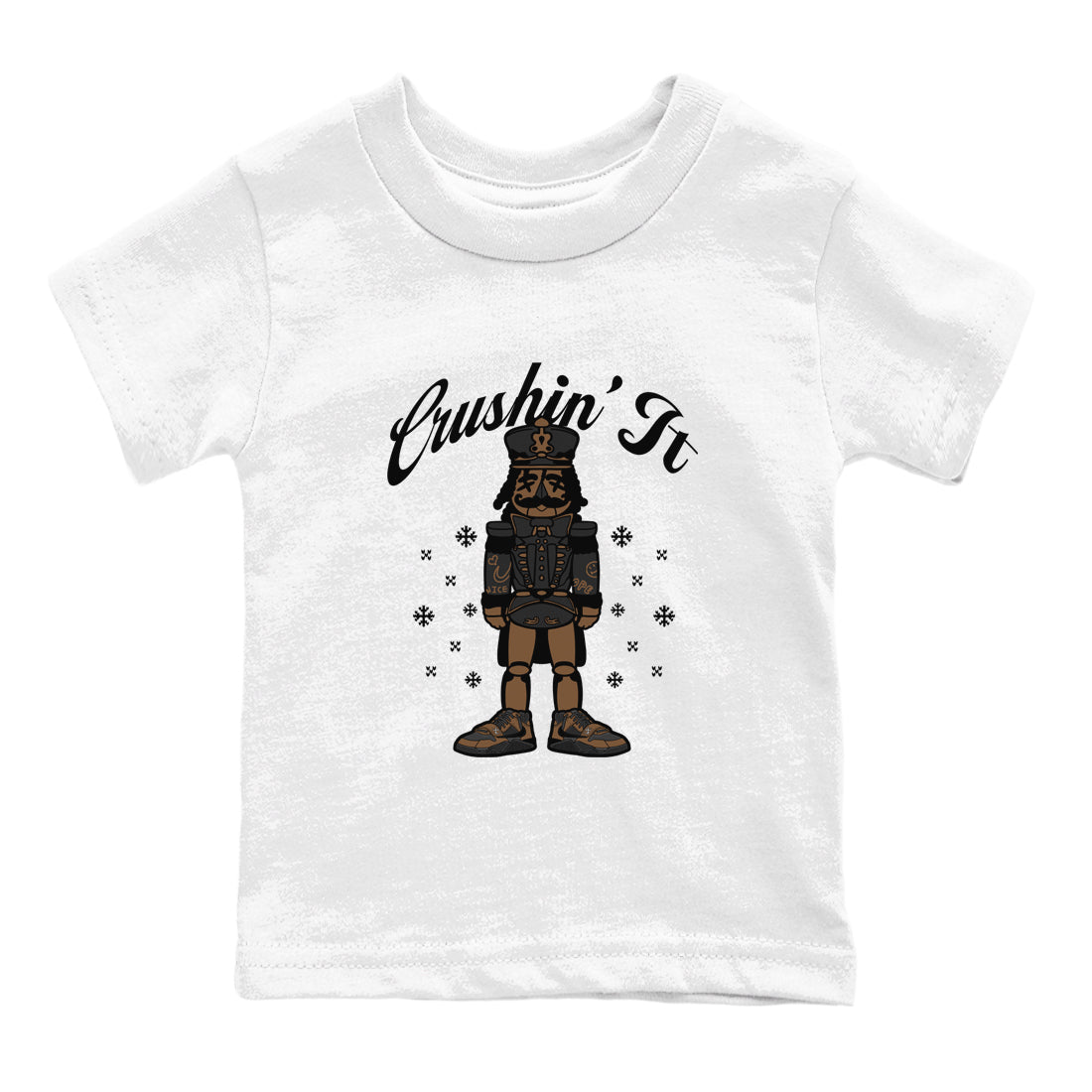 Jordan Jumpman Jack TR Travis Scott Dark Mocha shirts to match jordans Crushin' It sneaker match tees Jordan Jumpman Jack Travis Scott Dark Mocha match shoes to clothes Drip Gear Zone Youth Baby White 2 tee