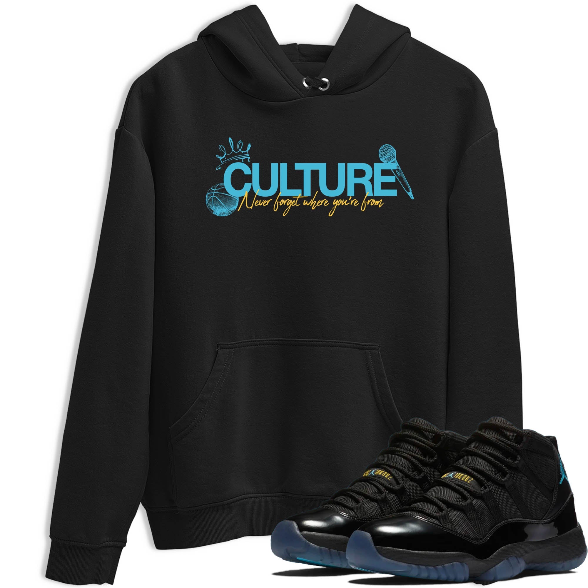 Sneaker Threads  Sneaker Tees To Match Air Jordan 11 Retro Gamma  Culture Graphic Tee Black 1. Perfect for Jordan releases 2025 colorways.