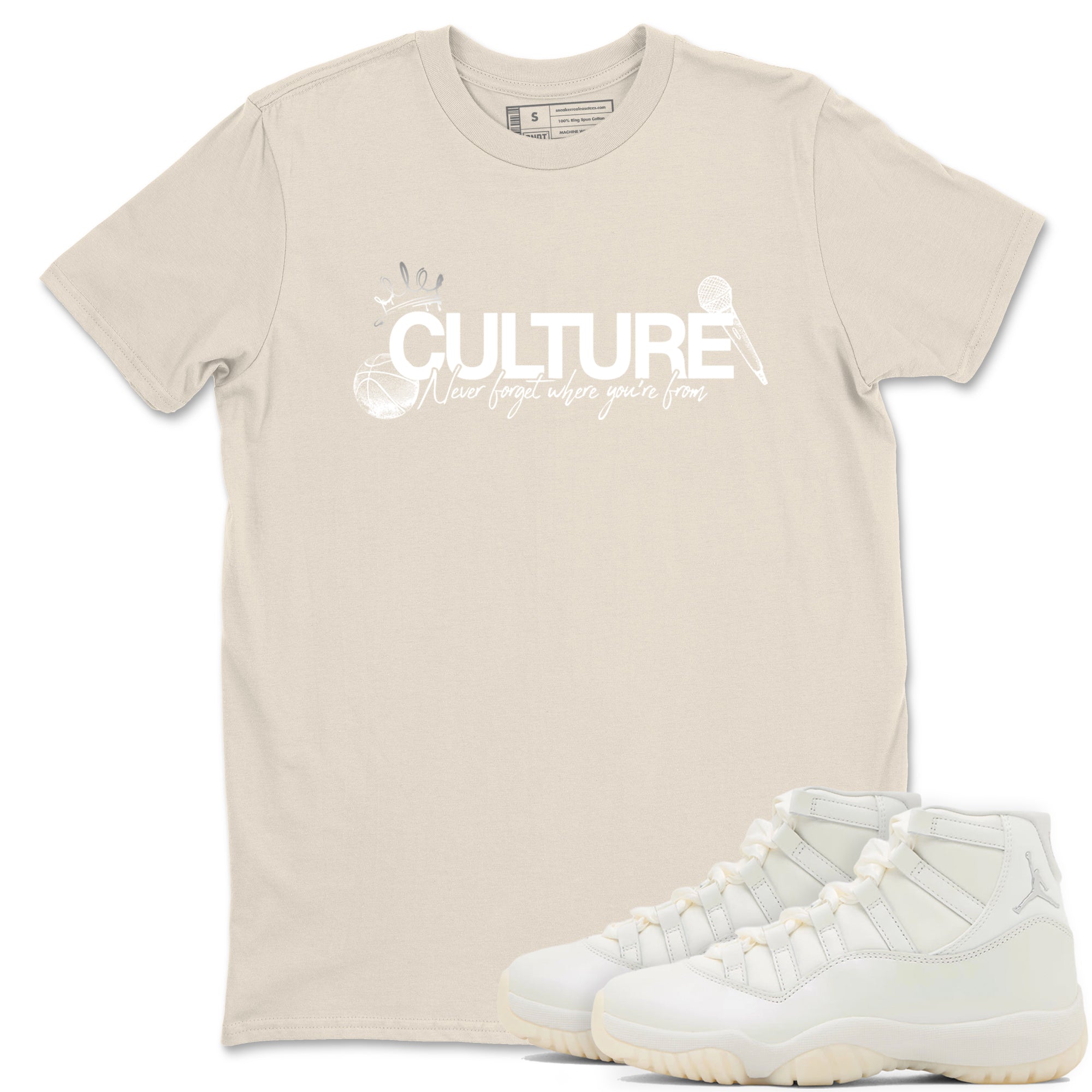 11s Grand Finale Sneaker match tees  Sneaker Tees To Match Jordan 11 Grand Finale Sneakers  Culture Graphic Tee Natural 1