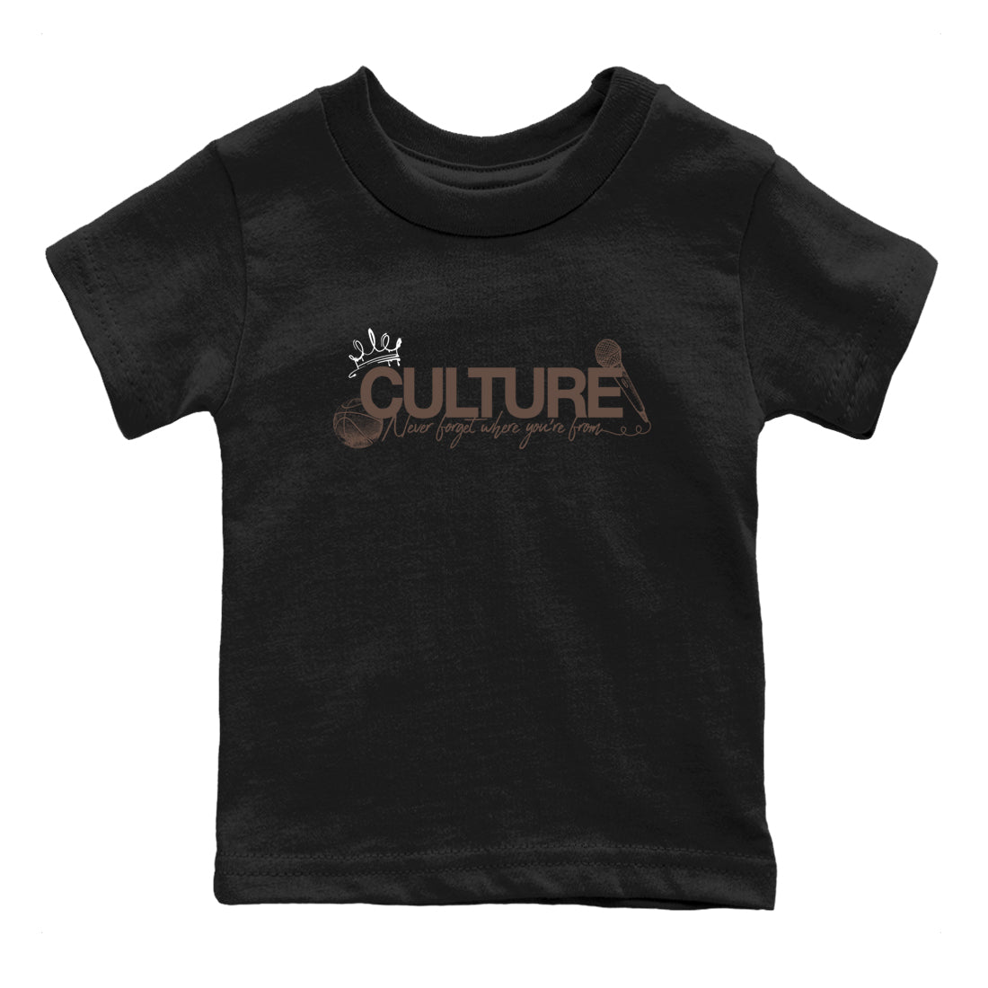 Sneaker match tees  Sneaker Tees To Match Air Jordan 4 Cave Stone Shoes  Culture Kids T-Shirt Black 2