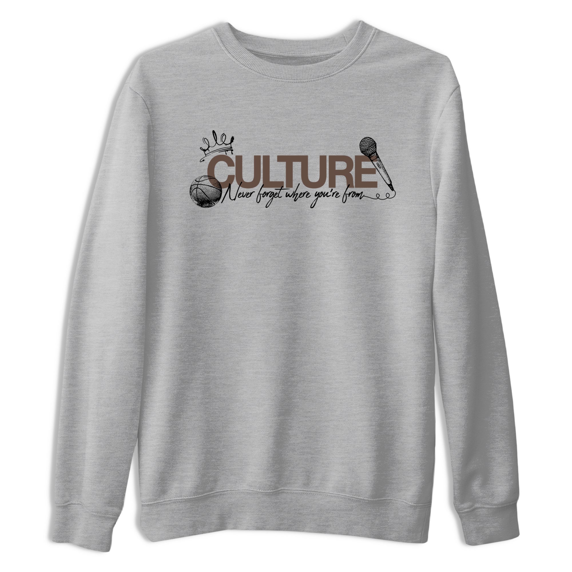 Sneaker match tees  Sneaker Tees To Match Air Jordan 4 Cave Stone Shoes  Culture Tee Heather Grey 2