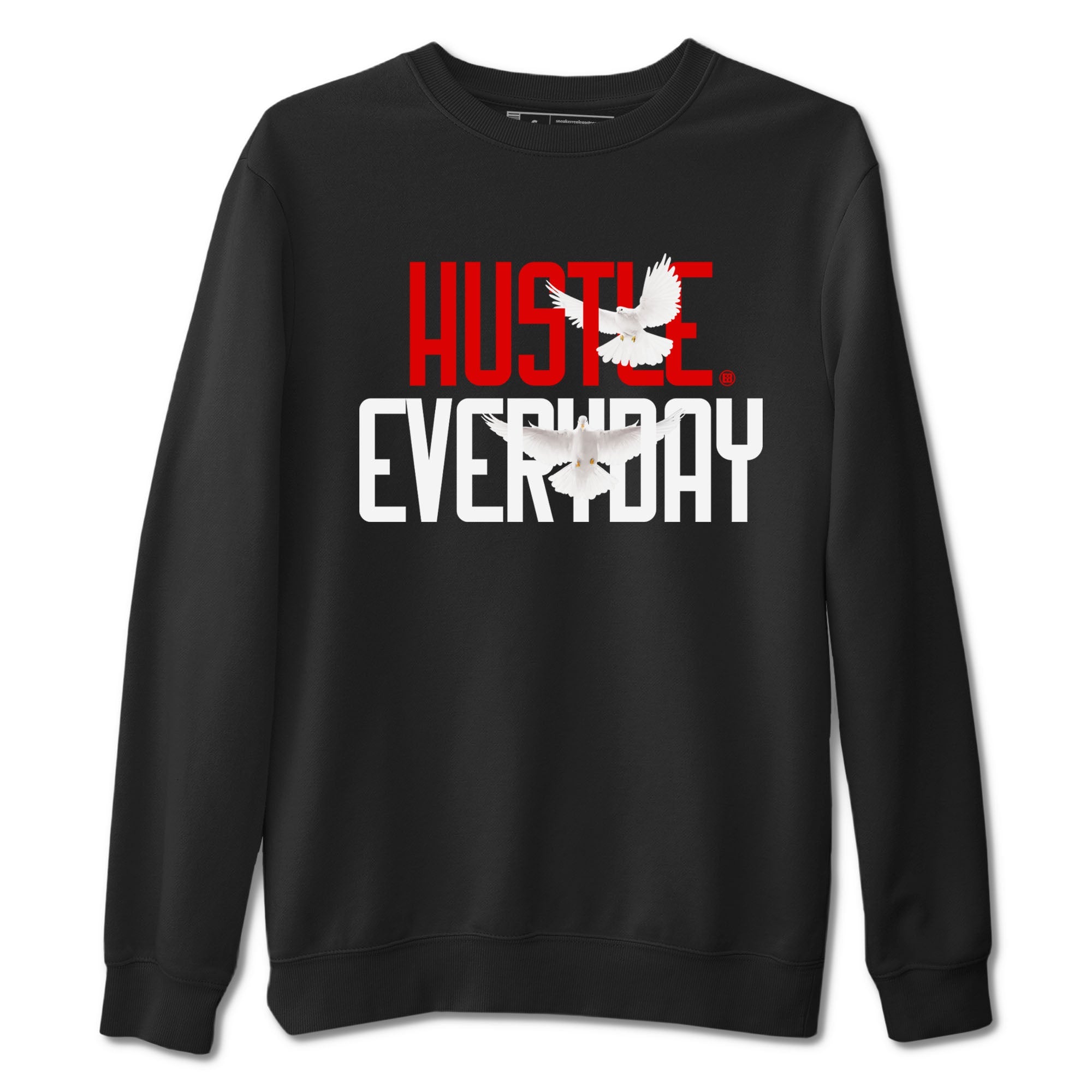 Air Jordan 12 Retro Taxi Flip shirts to match jordans Daily Hustle sneaker match tees 12s Red Taxi Drip Gear Zone unisex cotton Black 2 crew neck shirt