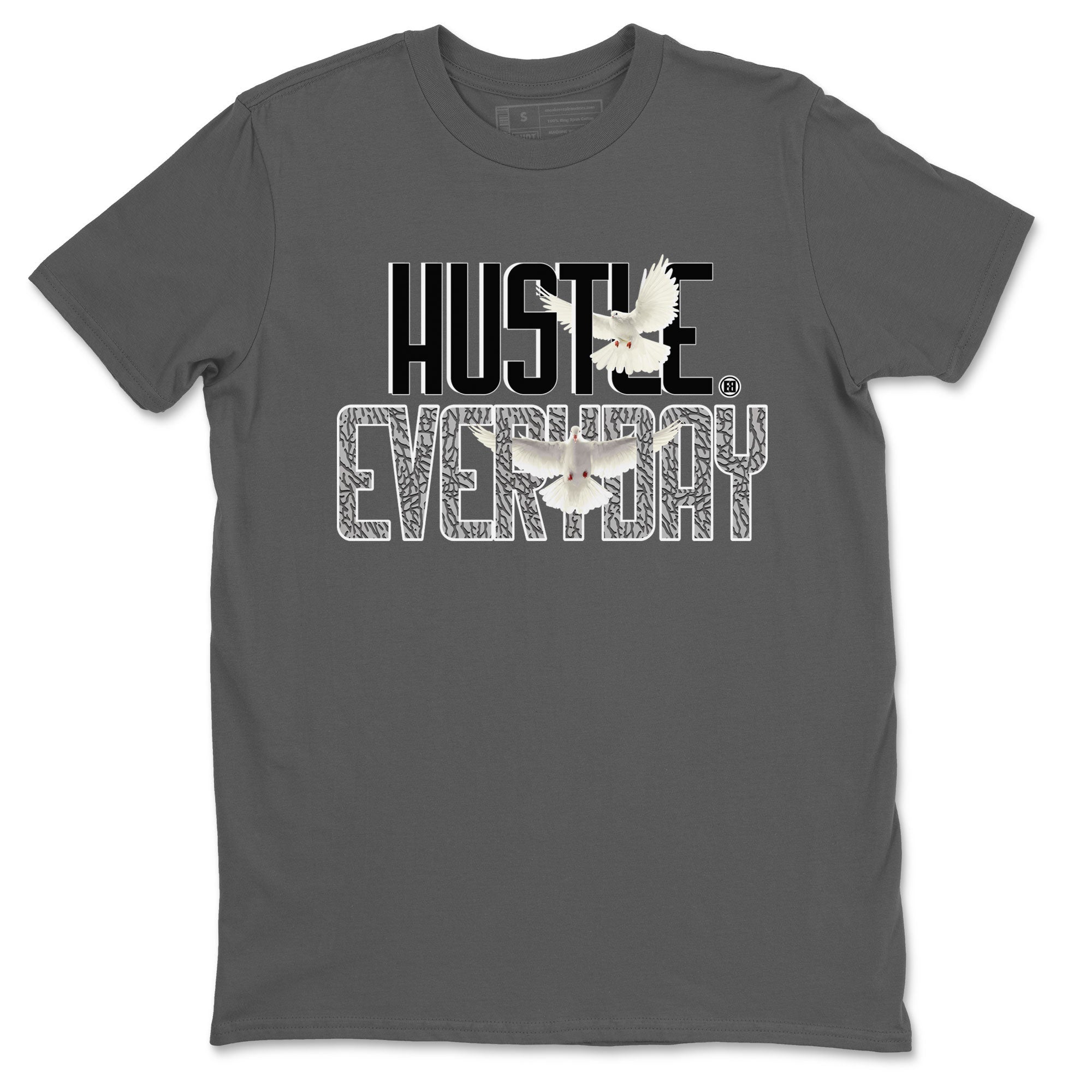 Air Jordan 3 Off Noir shirt to match jordans Daily Hustle sneaker tees Air Jordan 3 Retro Off Noir Drip Gear Zone Unisex Cool Grey 2 T-Shirt