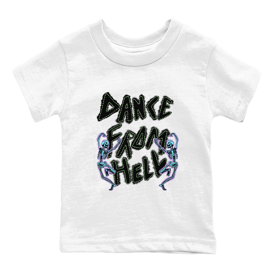 1s Fortune Fly shirts to match jordans Dance From Hell sneaker match tees Air Jordan 1 Fortune Fly match shoes to clothes Drip Gear Zone Youth Baby White 2 tee