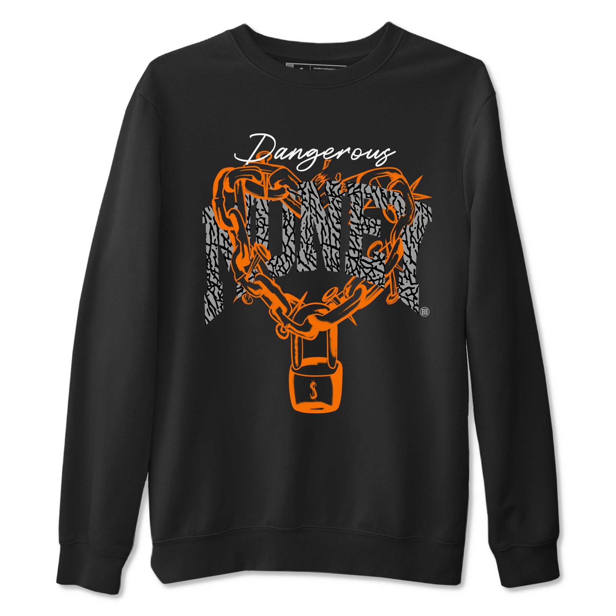 3s Georgia Peach shirt to match jordans Dangerous Money sneaker tees Air Jordan 3 Retro Georgia Peach Drip Gear Zone unisex cotton Black 2 crew neck shirt