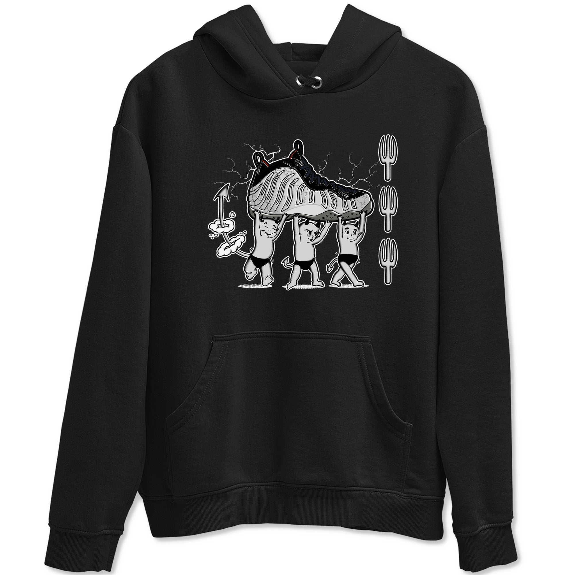 Foams One Jin shirts to match jordans Devil Babies sneaker match tees Air Foamposite One Jin match shoes to clothes Drip Gear Zone unisex cotton Black 2 shirts