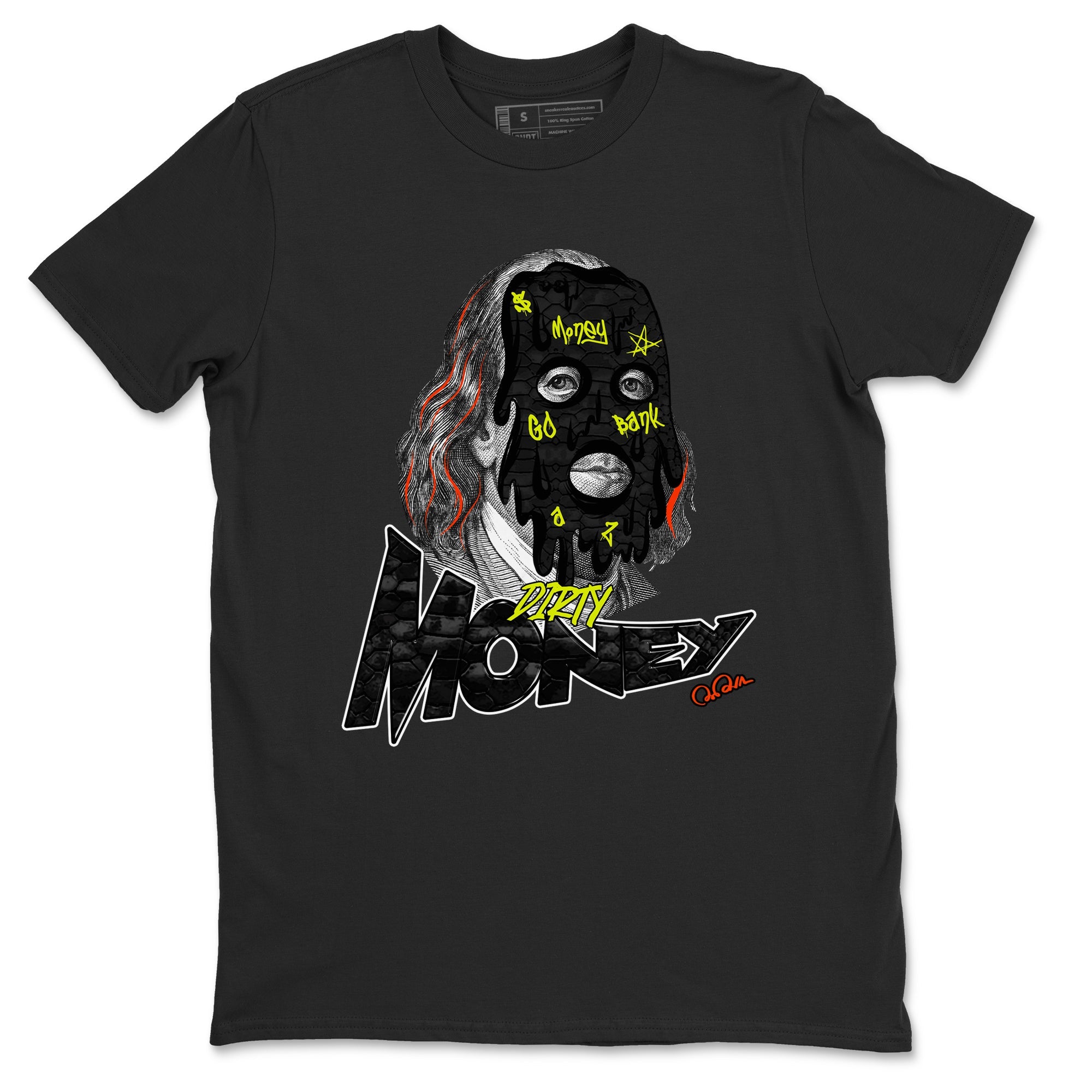 Dunk Halloween shirt to match jordans Dirty Money sneaker tees halloween horror nights Nike Dunk Halloween Drip Gear Zone Unisex Black 2 T-Shirt