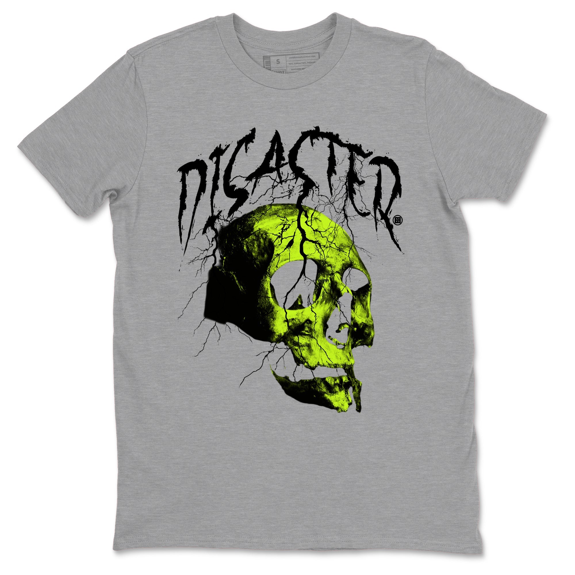 Air Force 1 Low Dance Volt t-shirts to match sneakers Disater Skull sneaker match tees Air Force 1 Volt match shoes to clothes Drip Gear Zone unisex cotton Heather Grey 2 shirts